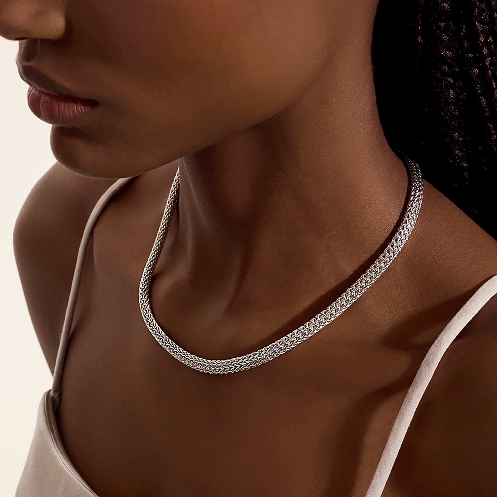 Icon Necklace, Sterling Silver, 6.5MM|NB990904 - Image 3