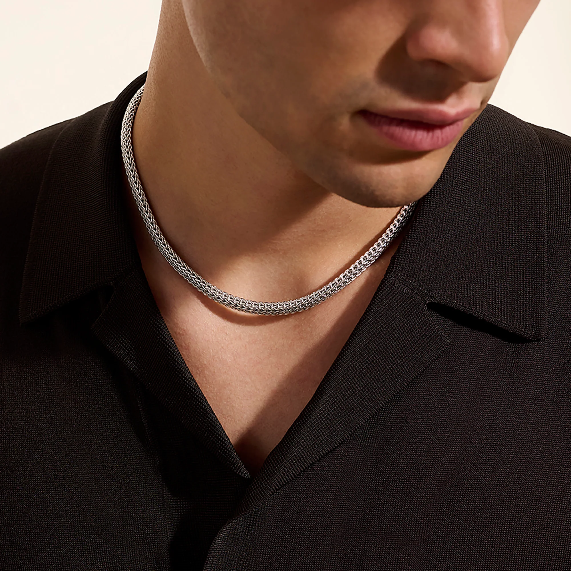 Icon Necklace, Sterling Silver, 6.5MM|NB990904 - Image 4