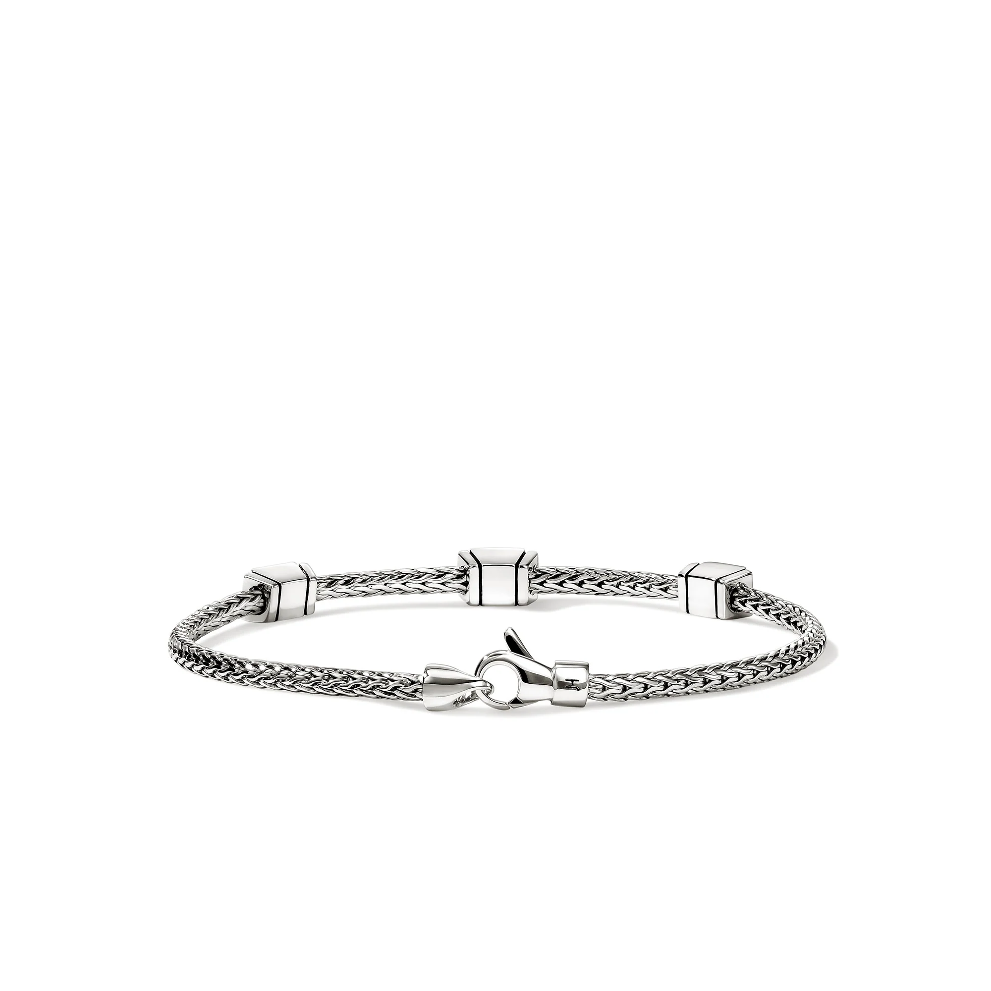 Icon Stud Bracelet, Sterling Silver,  2.5MM|BU98997 - Image 4