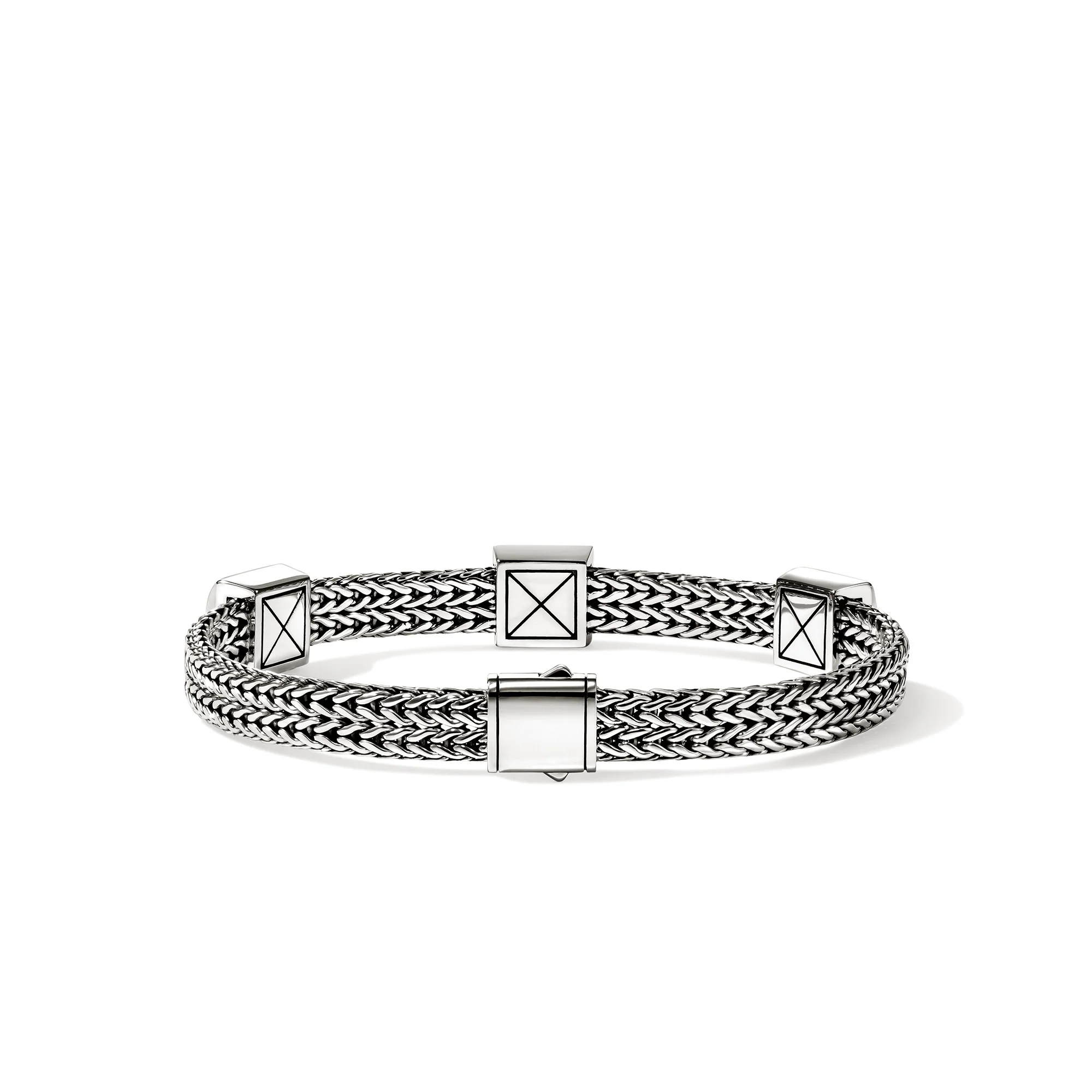 Icon Stud Bracelet, Sterling Silver, 6MM|BU98995 - Image 4