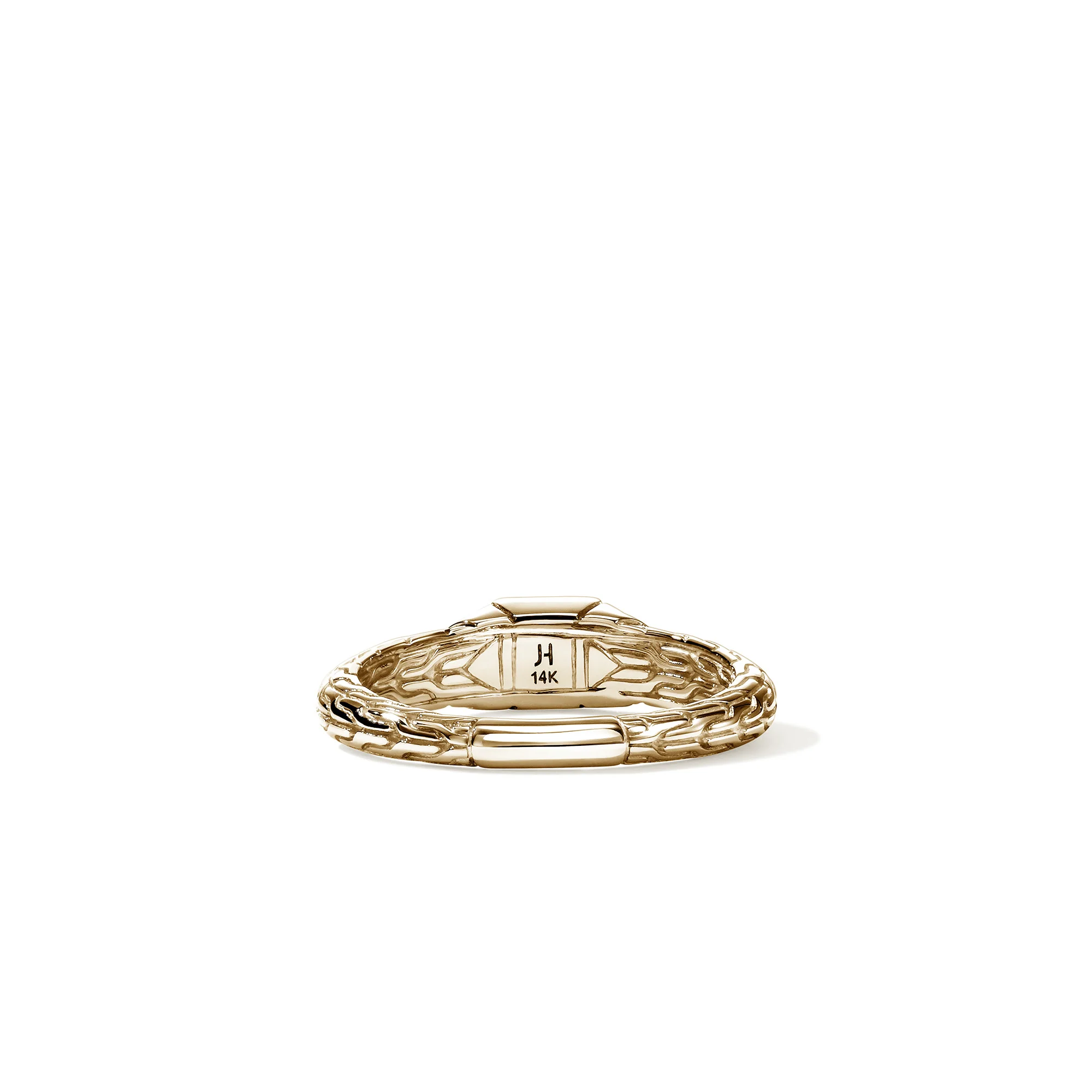 Icon Stud Ring, Gold,Diamonds,  5MM|RGGX972002DI - Image 4