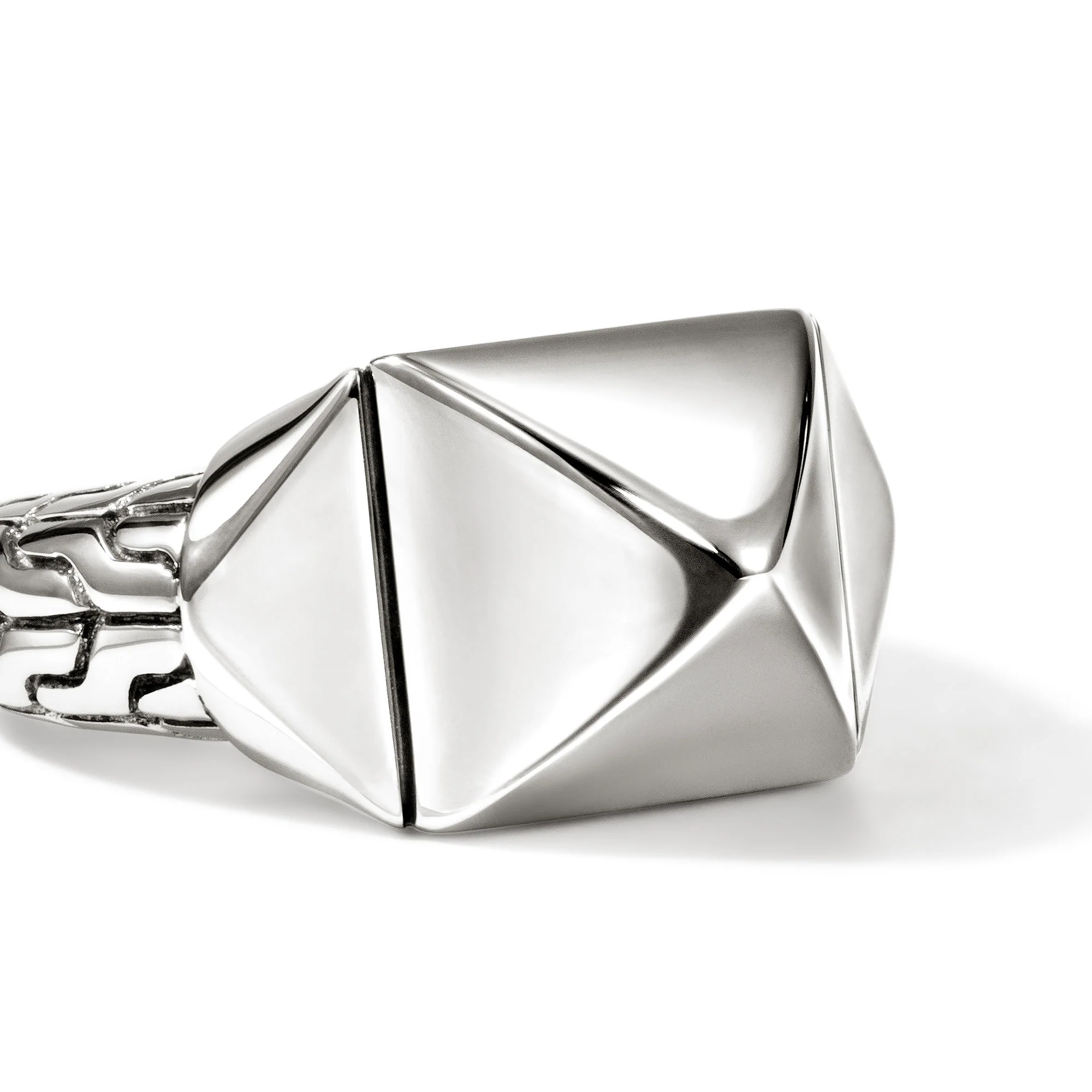 Icon Stud Ring, Sterling Silver, 11.5MM|RB97214 - Image 2