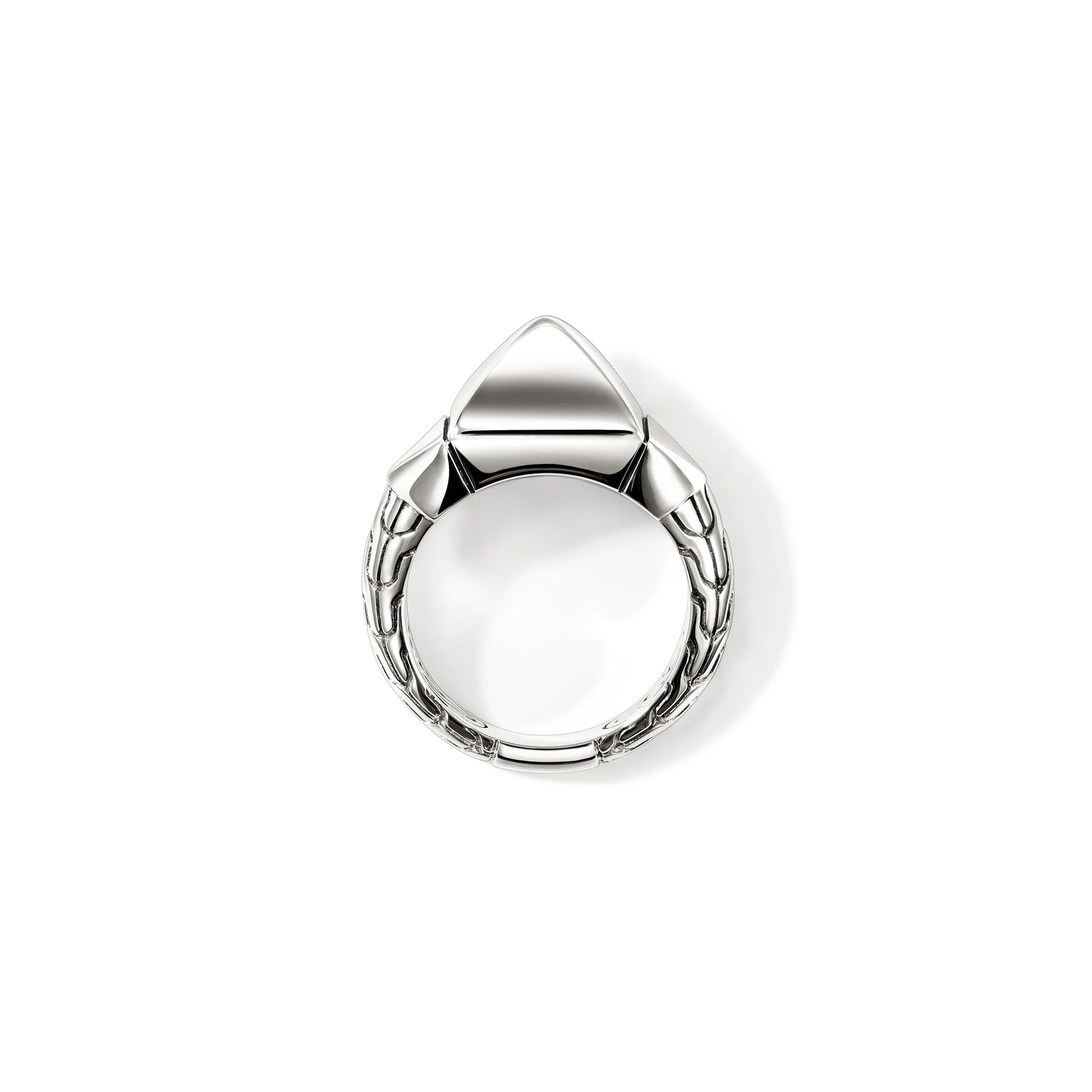 Icon Stud Ring, Sterling Silver, 11.5MM|RB97214 - Image 3