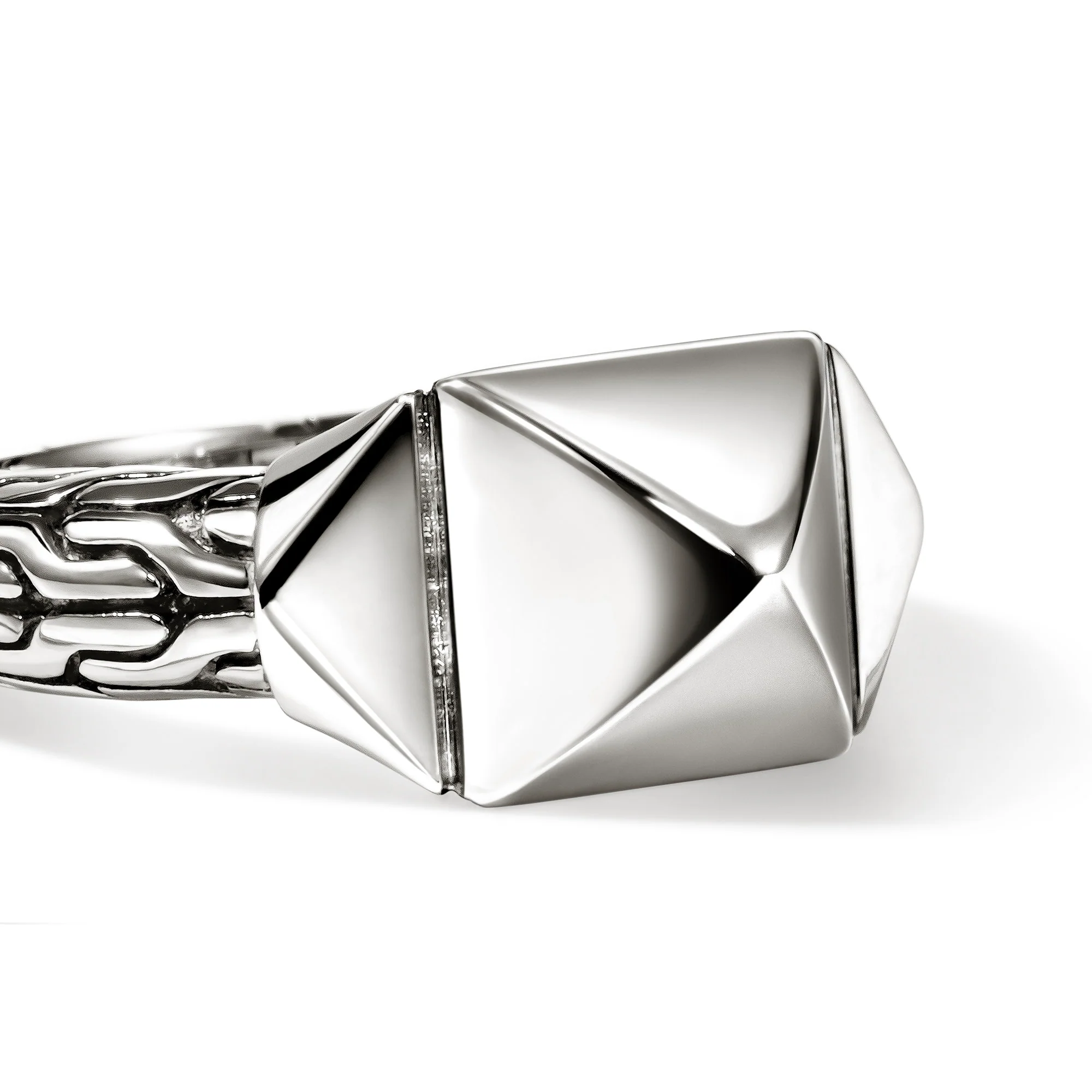 Icon Stud Ring, Sterling Silver, 9MM|RB97202 - Image 2
