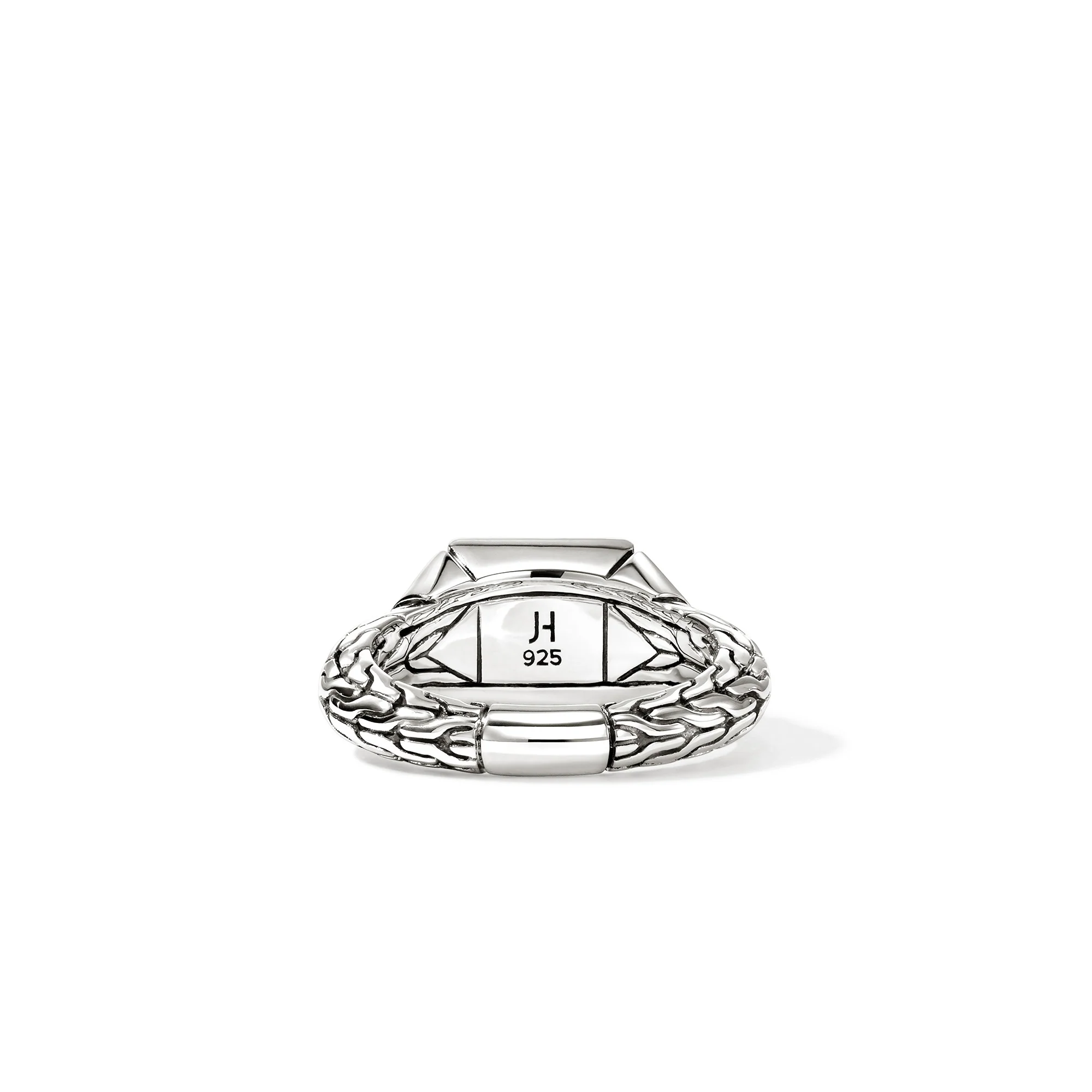 Icon Stud Ring, Sterling Silver, Diamonds,  9MM|RBP972022DI - Image 4