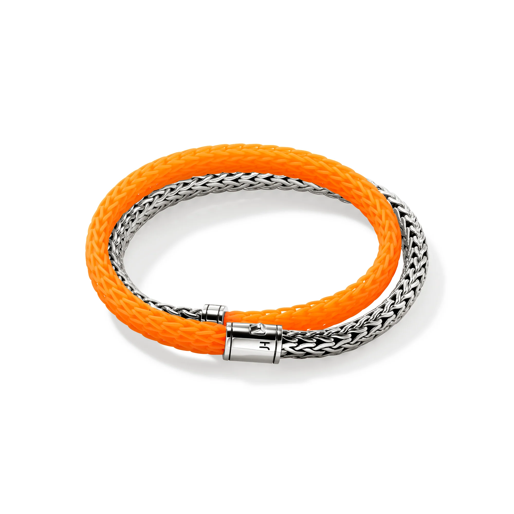 Icon Wrap, Sterling Silver, Rubber, 7.5MM|BU98650OR - Image 4