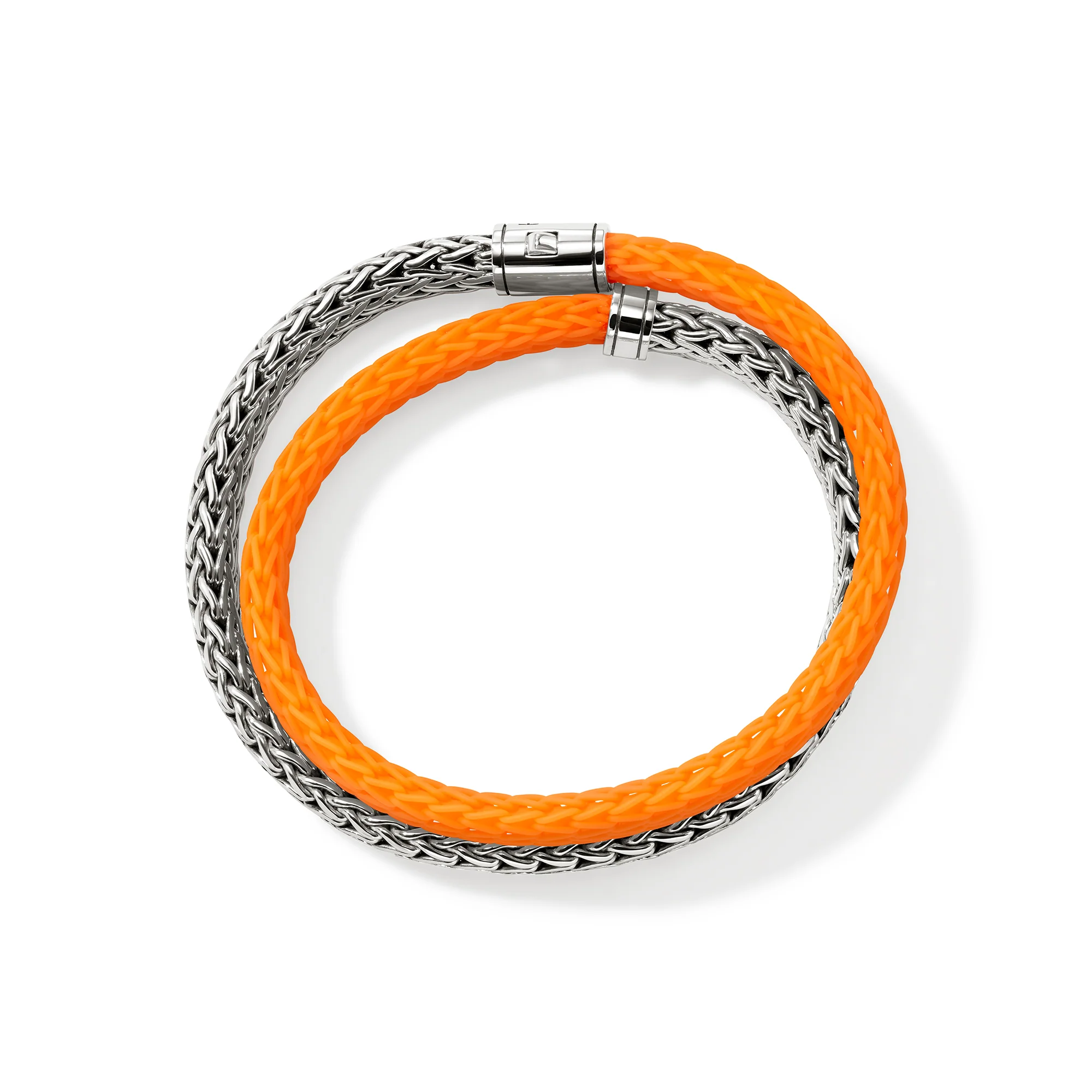 Icon Wrap, Sterling Silver, Rubber, 7.5MM|BU98650OR - Image 5