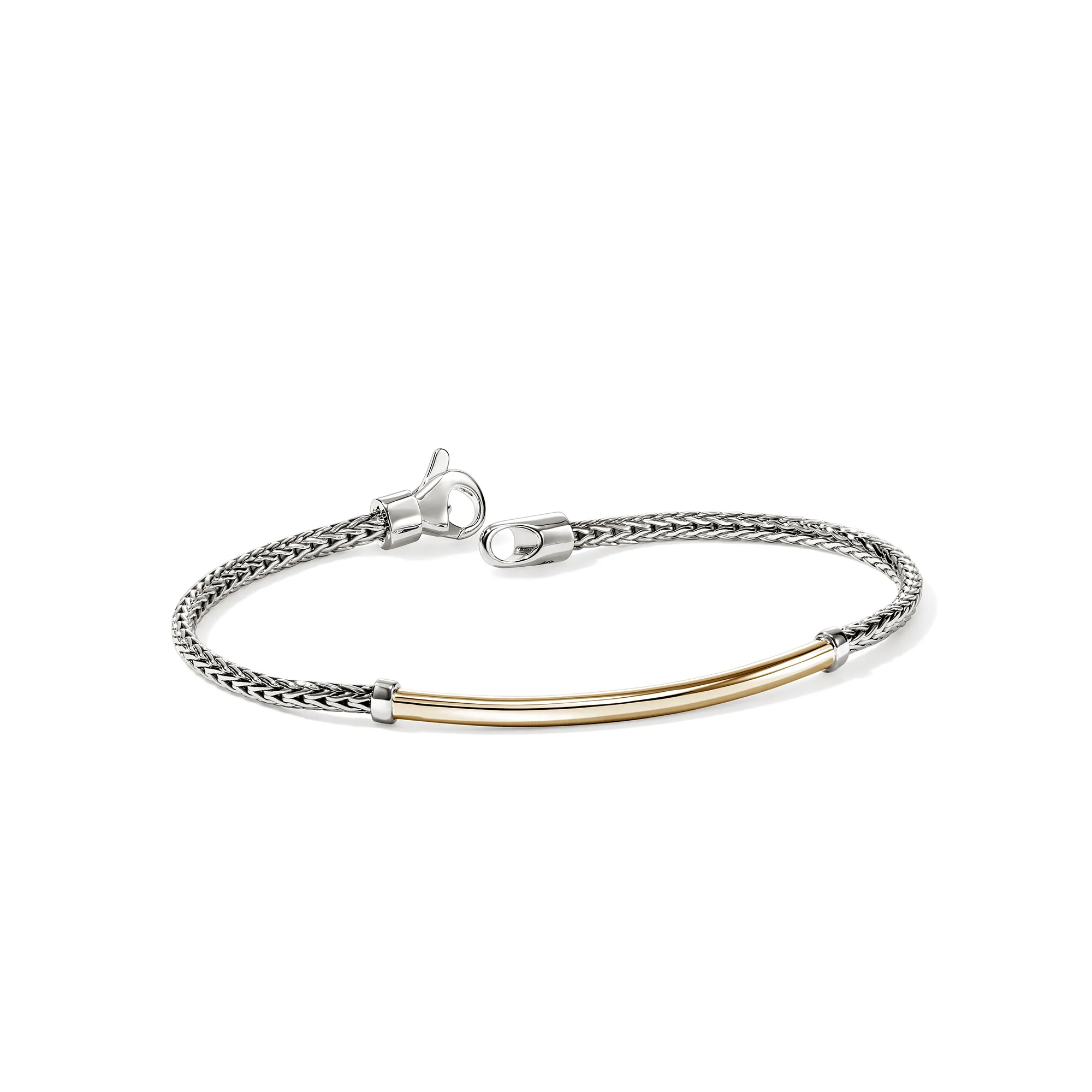 JH Essential Bracelet, Gold, Sterling Silver, 2.5MM|BUZZ98708 - Image 3