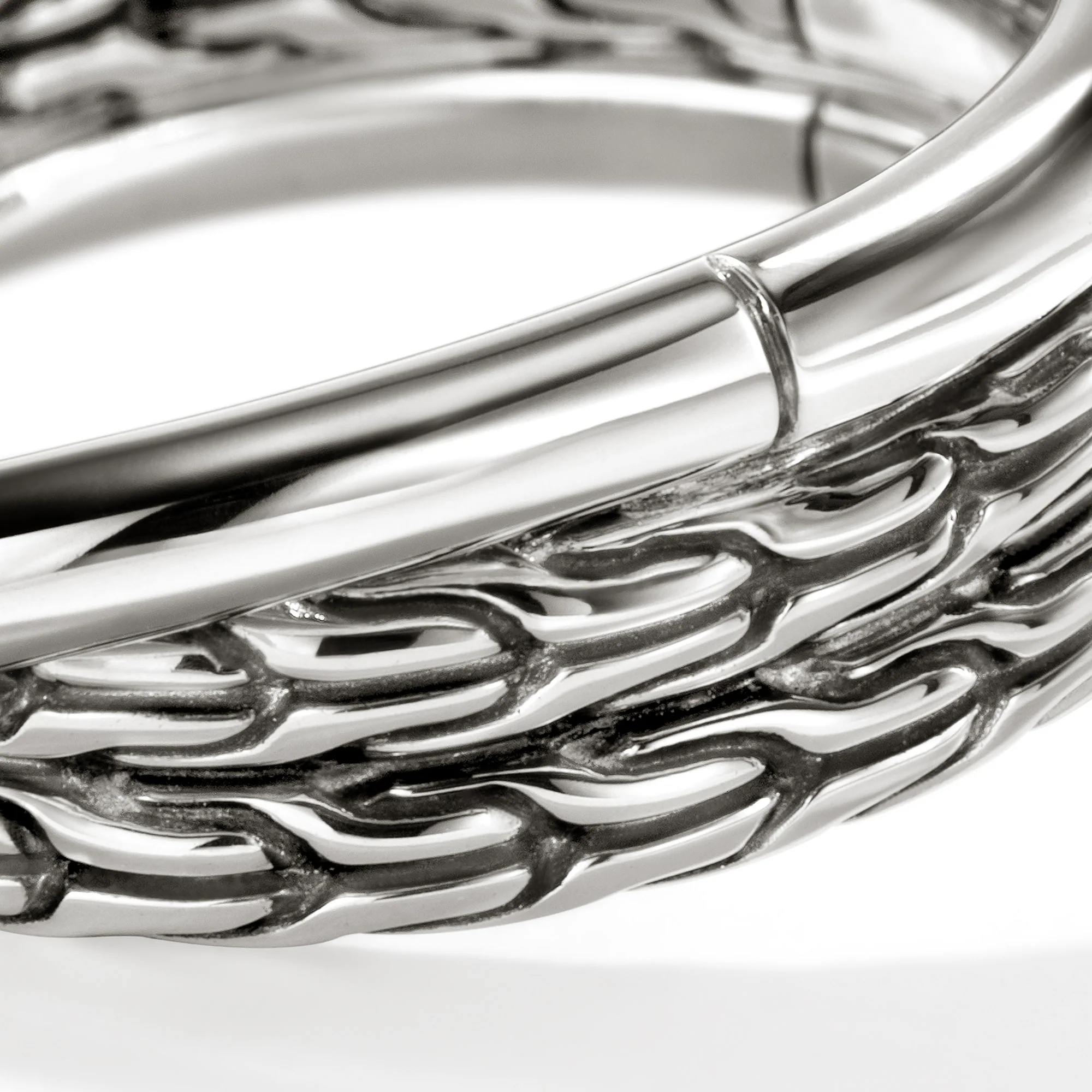 JH Essential Crossover Ring, Sterling Silver|RB98715 - Image 2