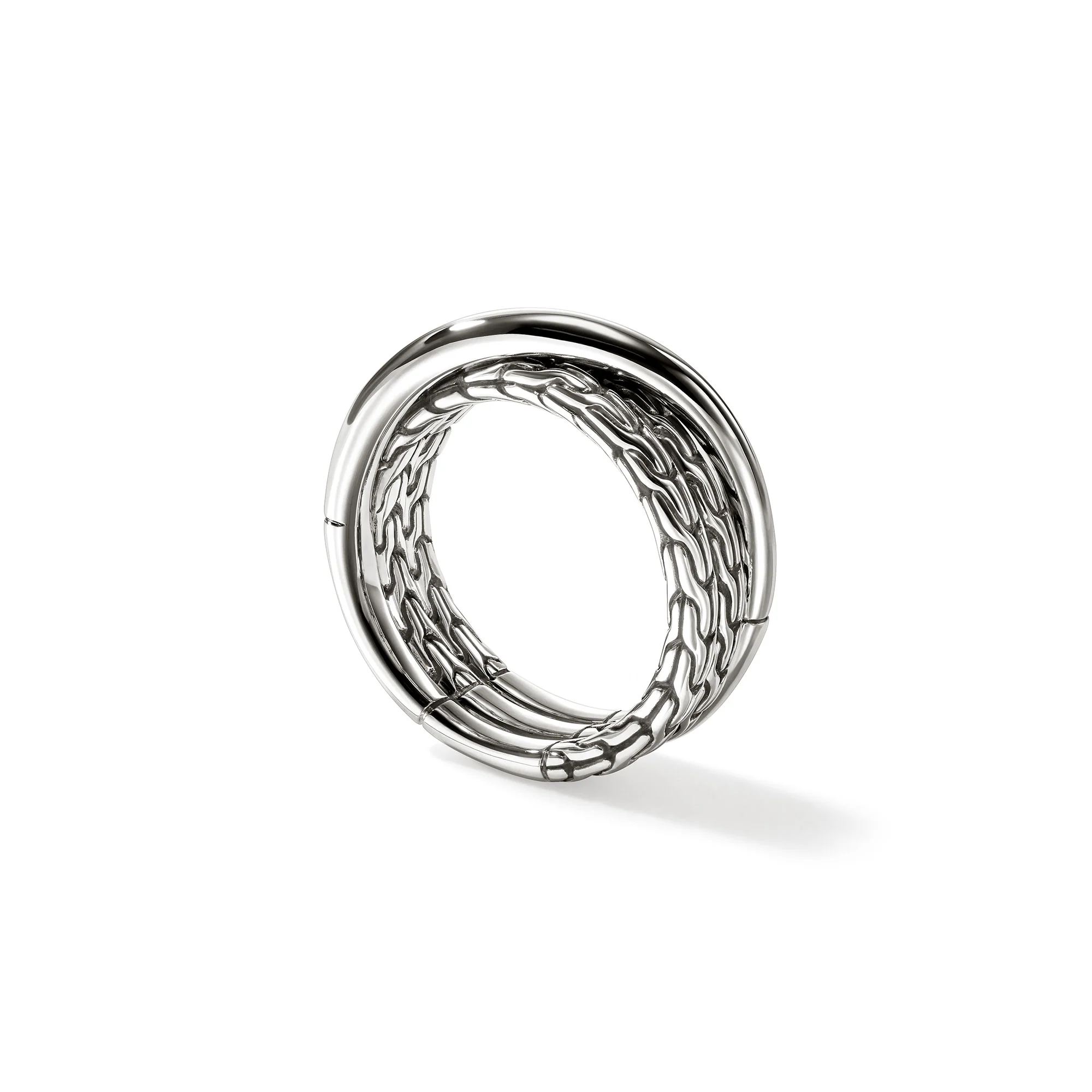 JH Essential Crossover Ring, Sterling Silver|RB98715 - Image 3