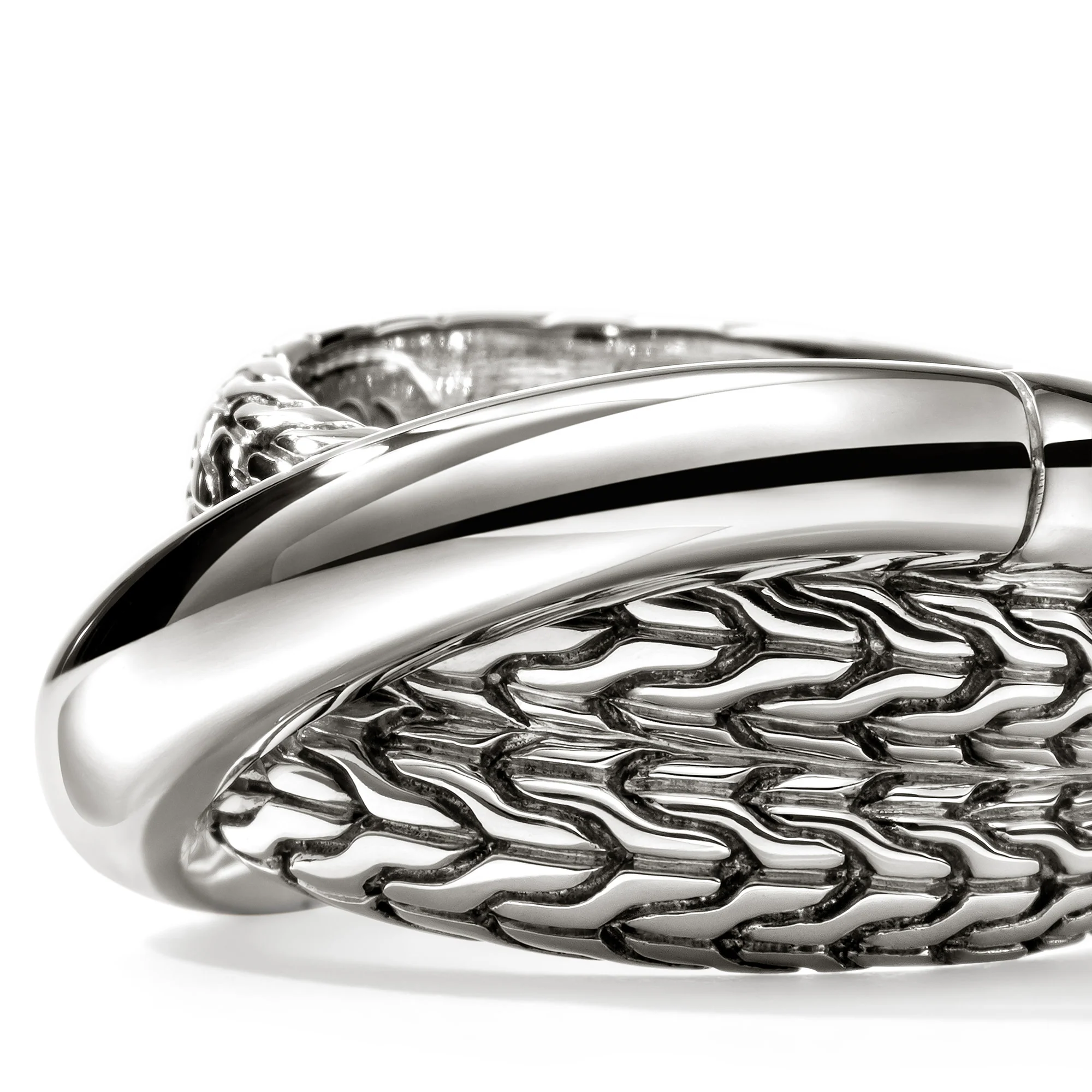 JH Essential Crossover Ring, Sterling Silver|RB98716 - Image 2