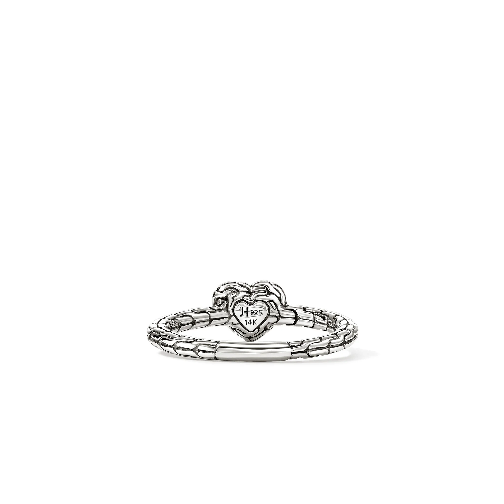 JH Essential Heart Ring, Sterling Silver, Gold|RZZ98977 - Image 3