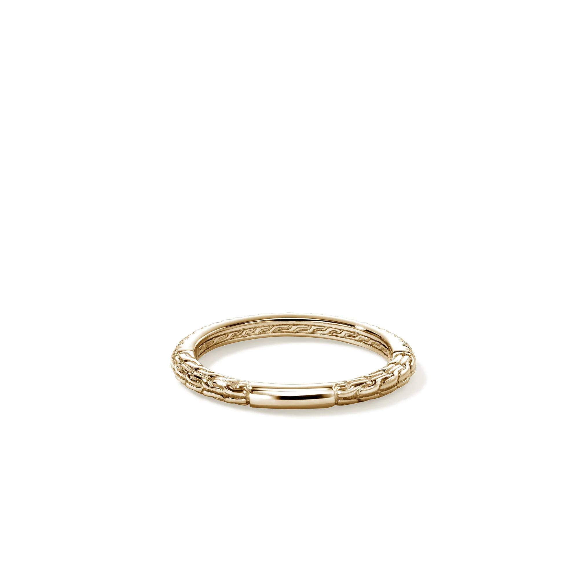 JH Essential Pavé Band Ring, Gold, Diamonds, 2MM|RGGX9870322DI - Image 4