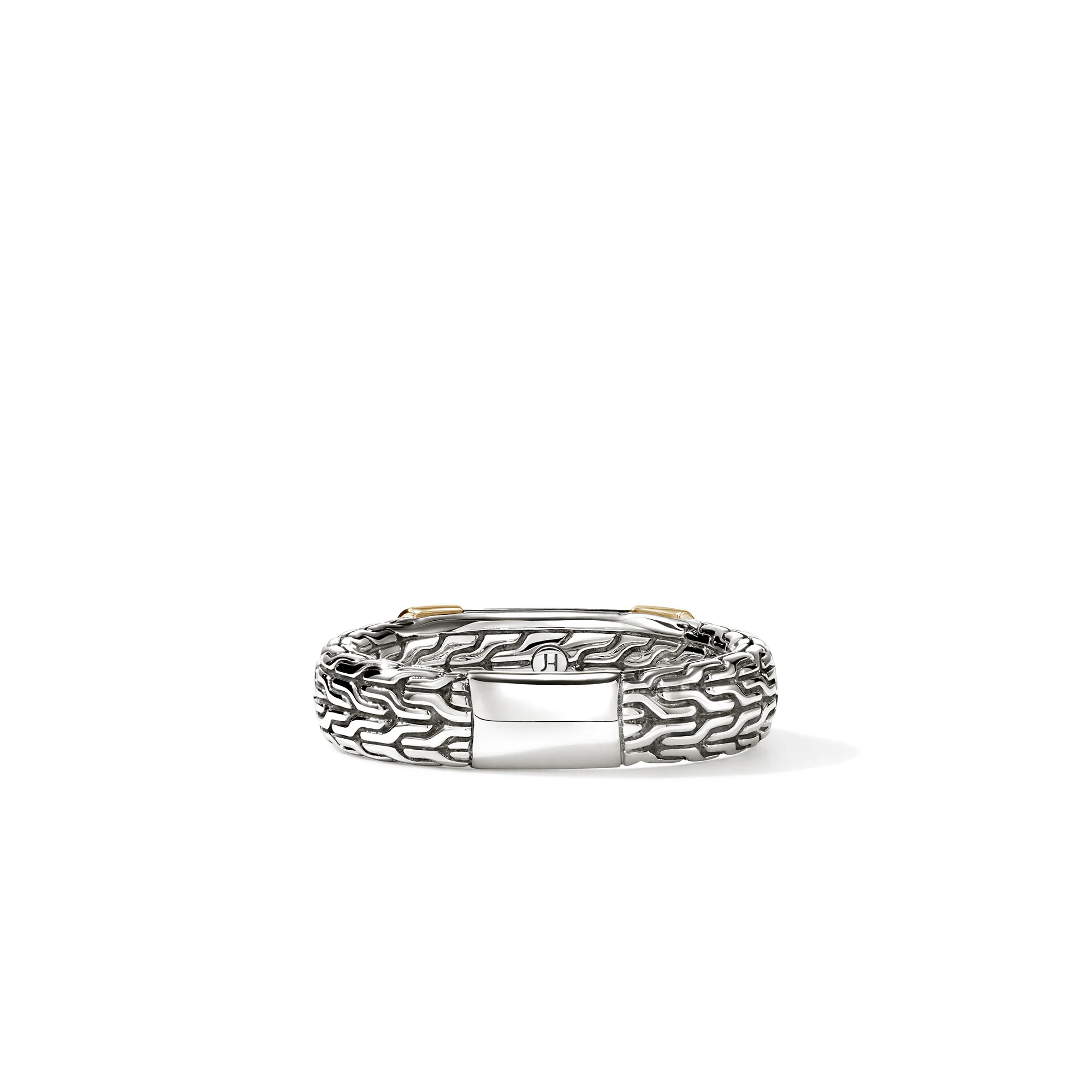 JH Essential Pave Ring, Gold, Sterling Silver, Diamonds, 5MM|RZZP988702DI - Image 3