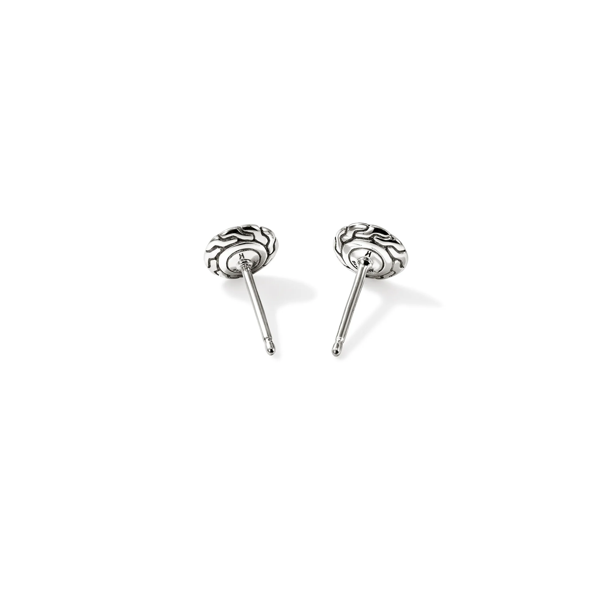 JH Essential Stud Earring, Gold, Sterling Silver, 7MM|EZZ98702 - Image 4