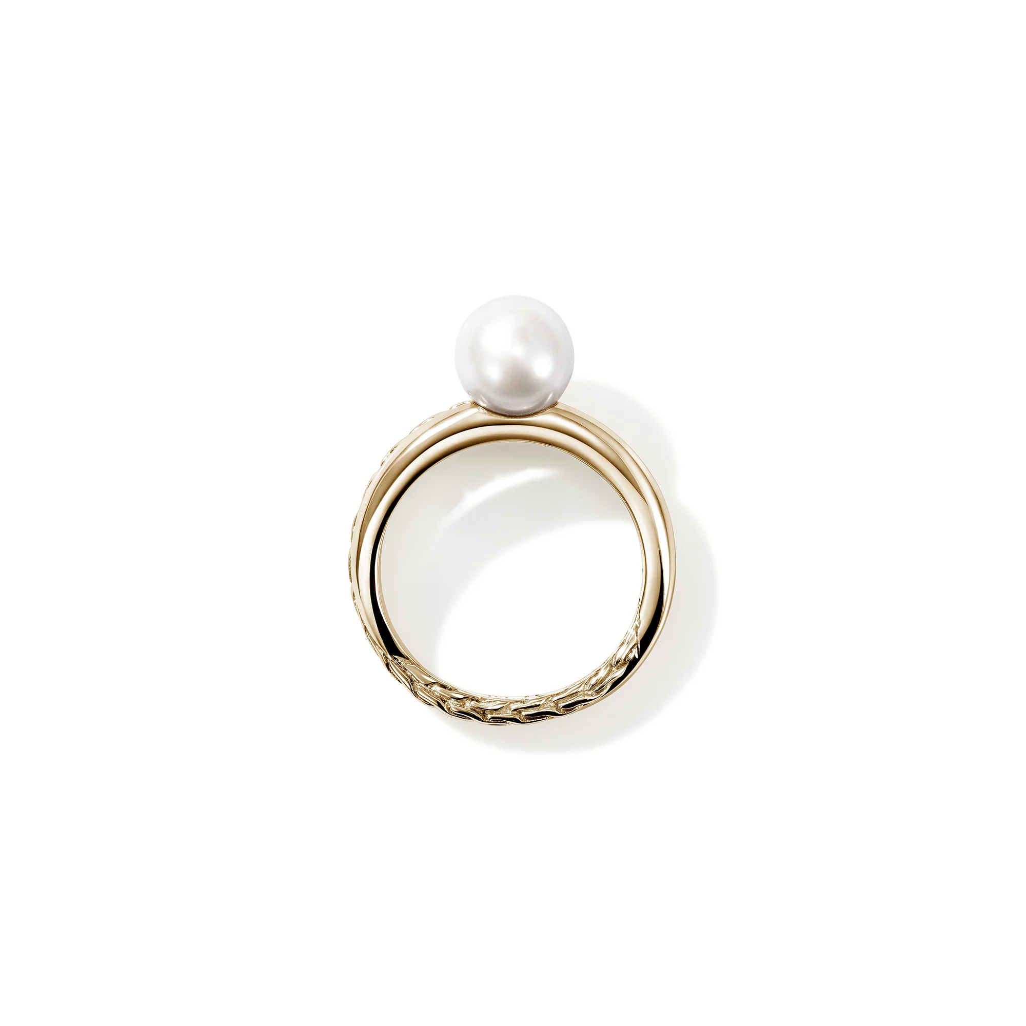 JH Essential Pearl Ring, Gold, Pearl|RGG987771 - Image 5