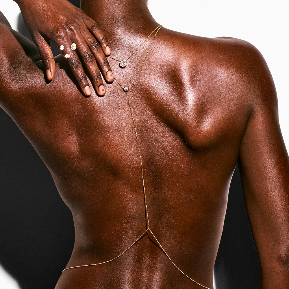JH Lovestruck™ Body Chain, Gold, Diamond, 1.25TCW|NGGX43021LGD - Image 2