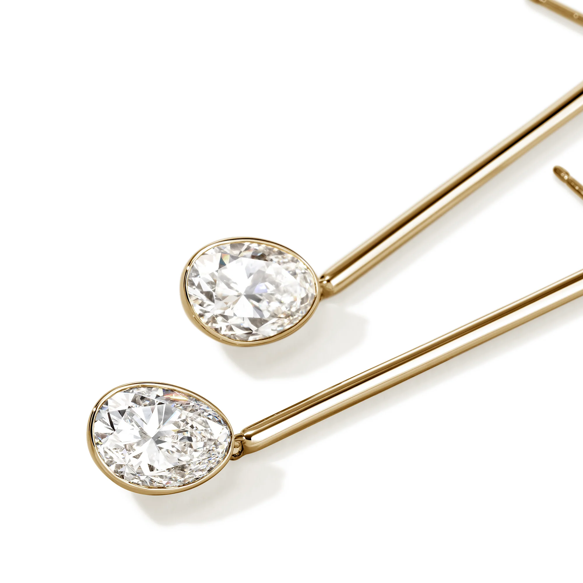 JH Lovestruck™ Drop Earrings, Gold, Diamonds, 5.0TCW|EGGX43023LGD - Image 2