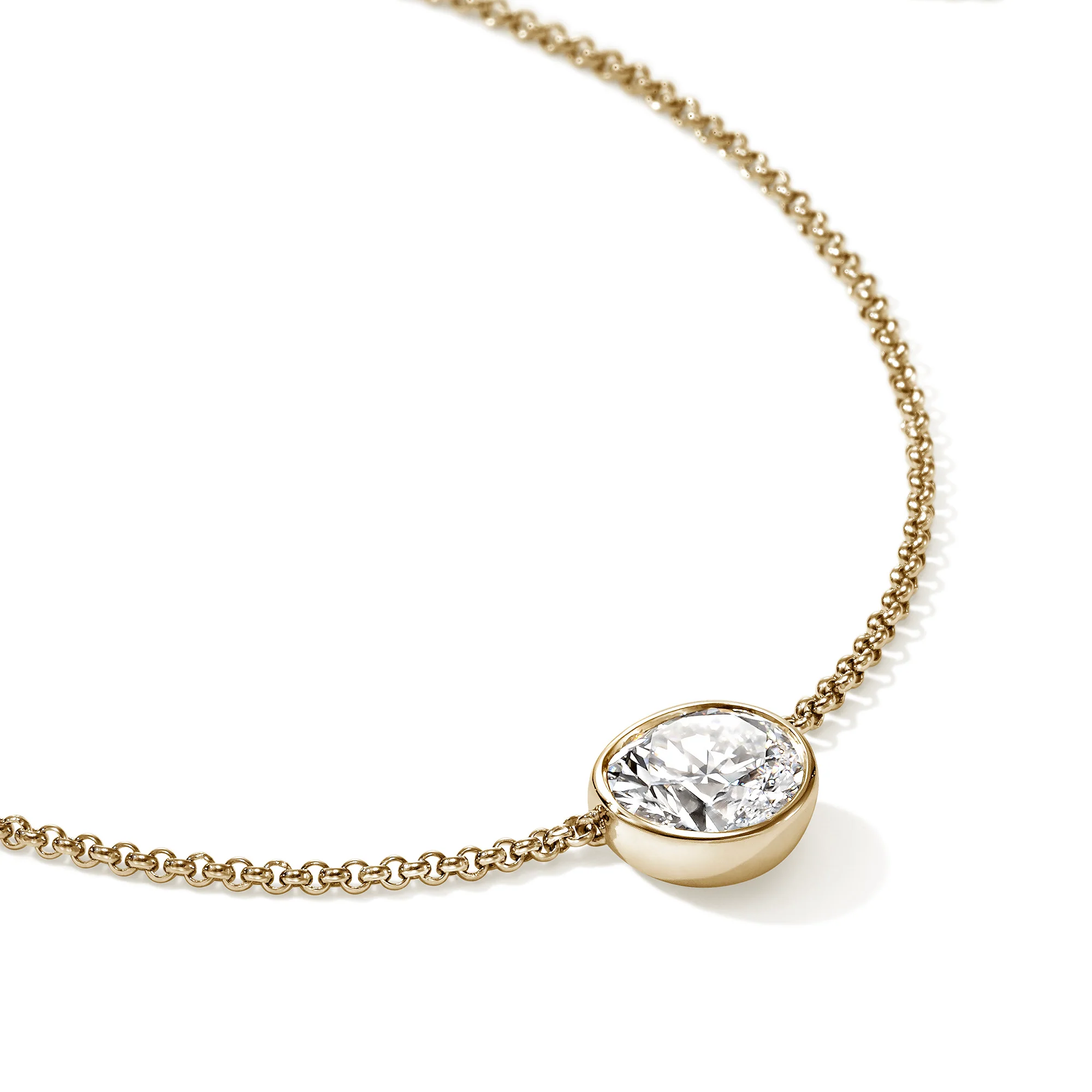JH Lovestruck™ Necklace, Gold, Diamond, 1.25TCW|NGGX43001LGD - Image 2