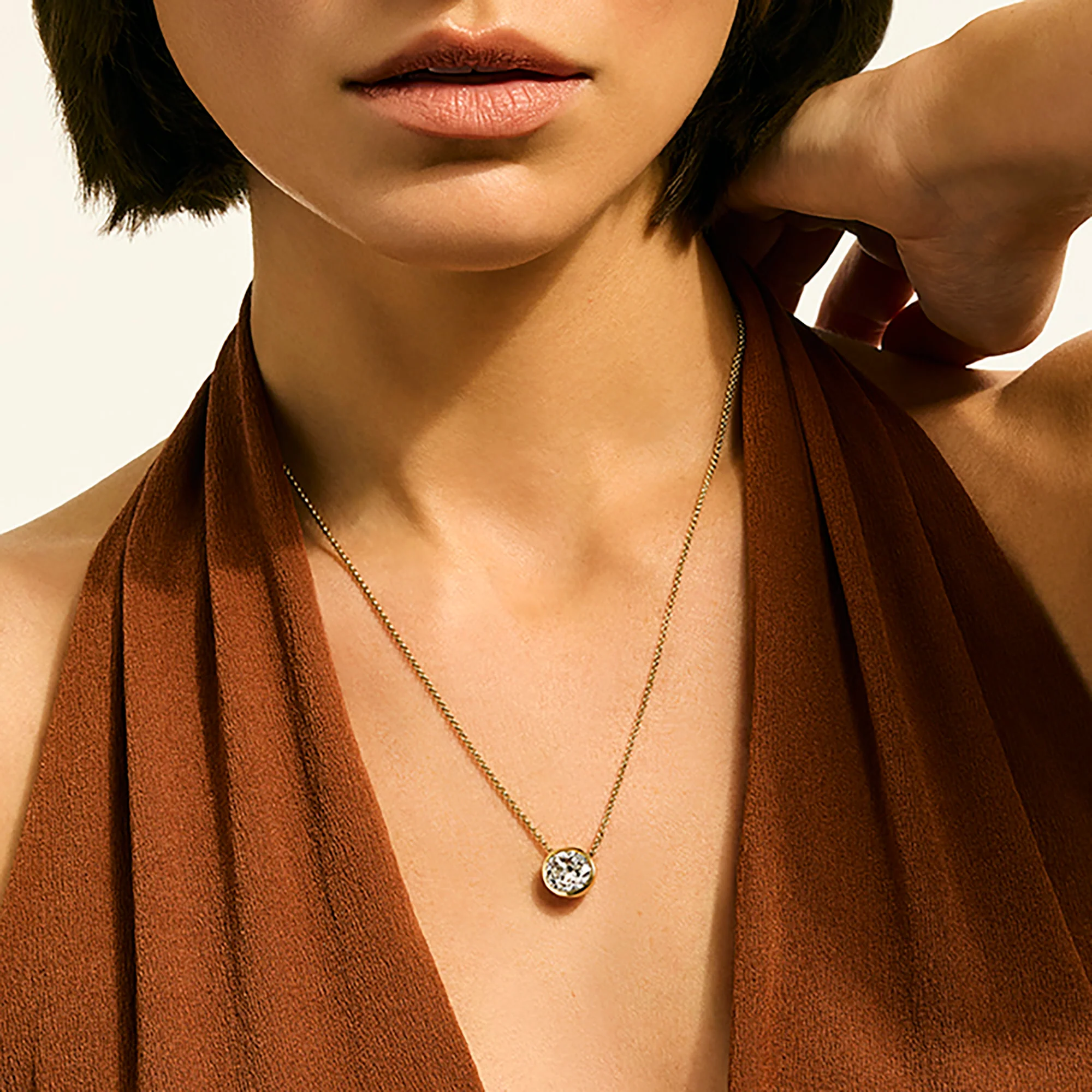 JH Lovestruck™ Necklace, Gold, Diamond, 4.0TCW|NGGX43003LGD - Image 4