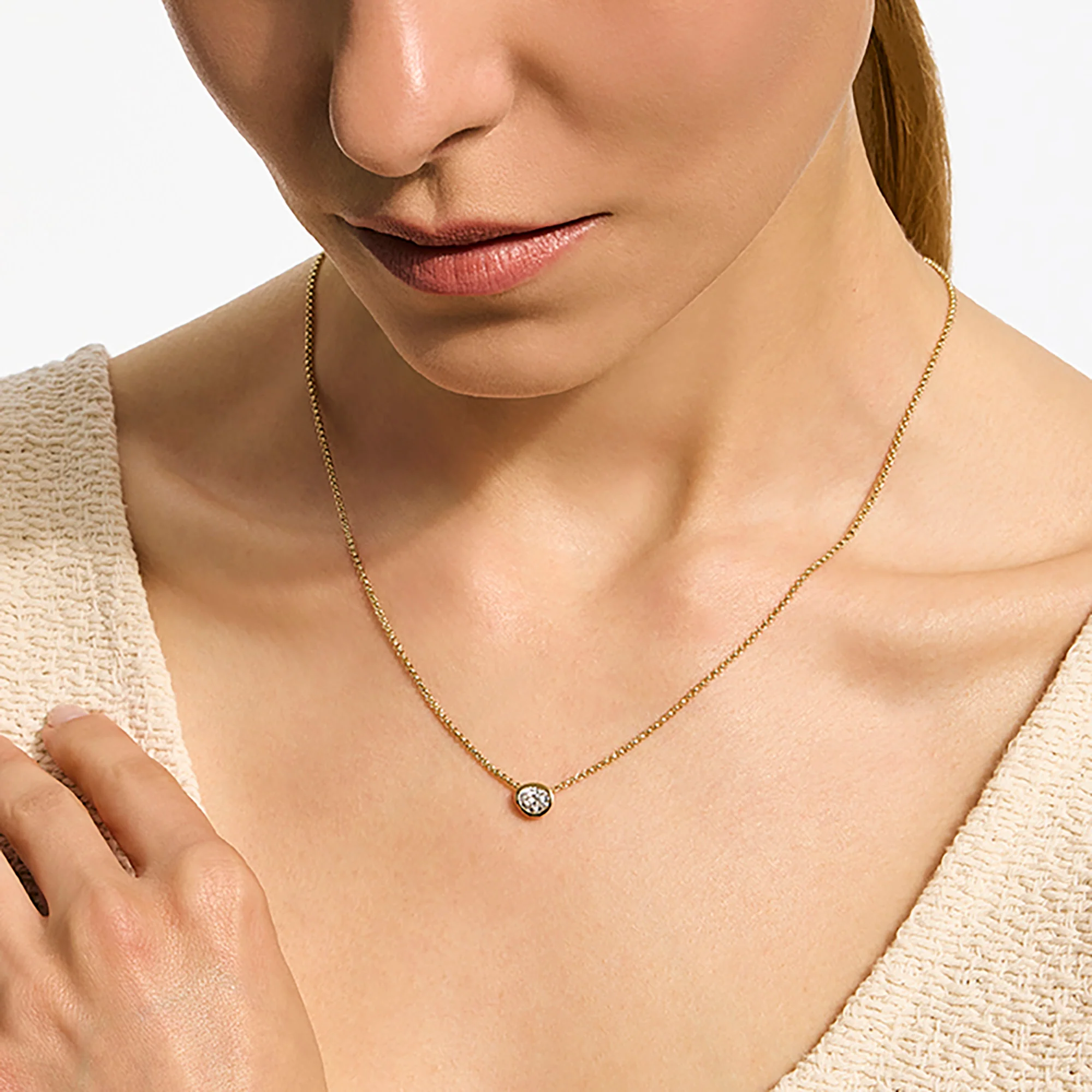 JH Lovestruck™ Necklace, Gold, Diamond, .75TCW|NGGX43000LGD - Image 4
