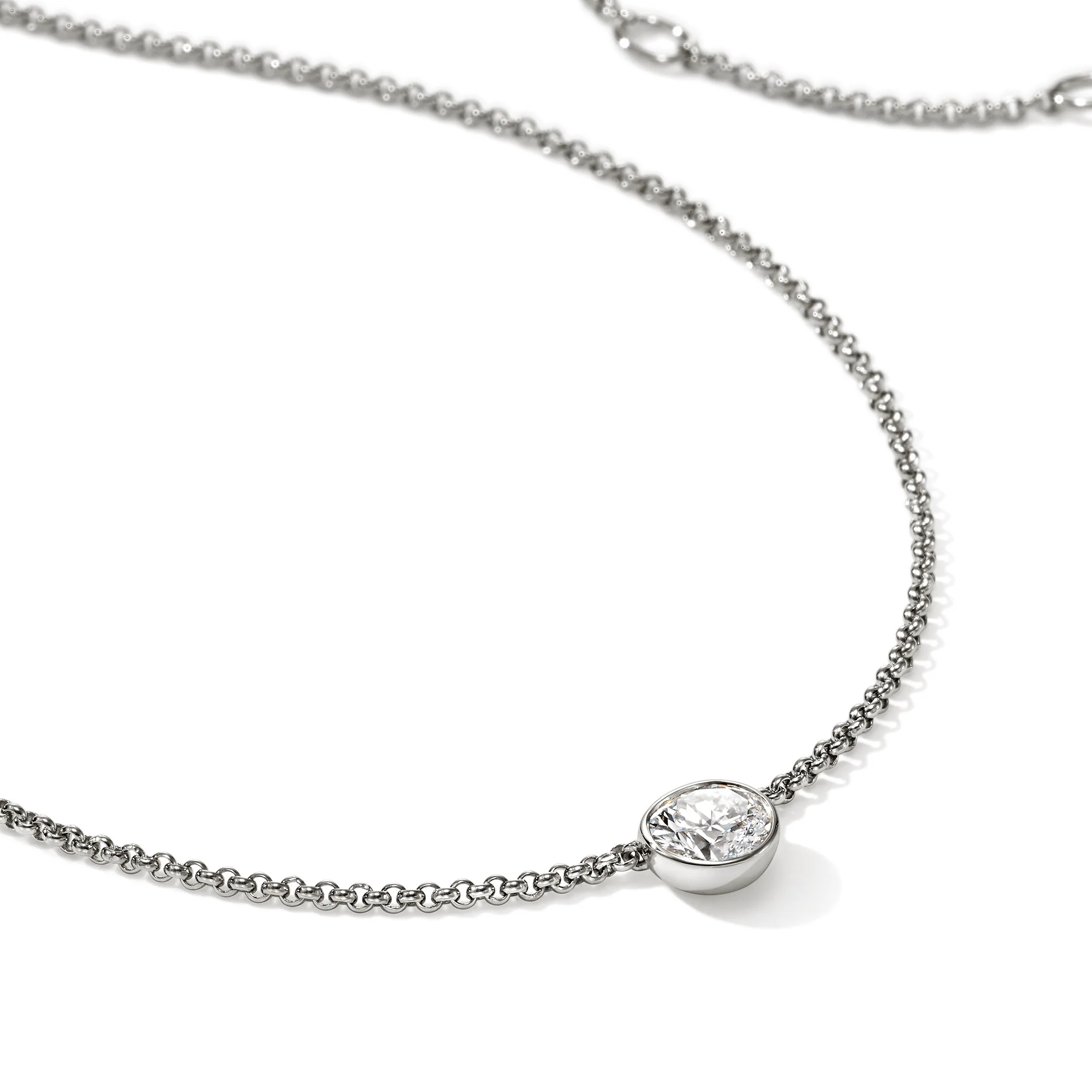 JH Lovestruck™ Necklace, Sterling Silver, Diamond, .75TCW|NBP43000LGD - Image 2