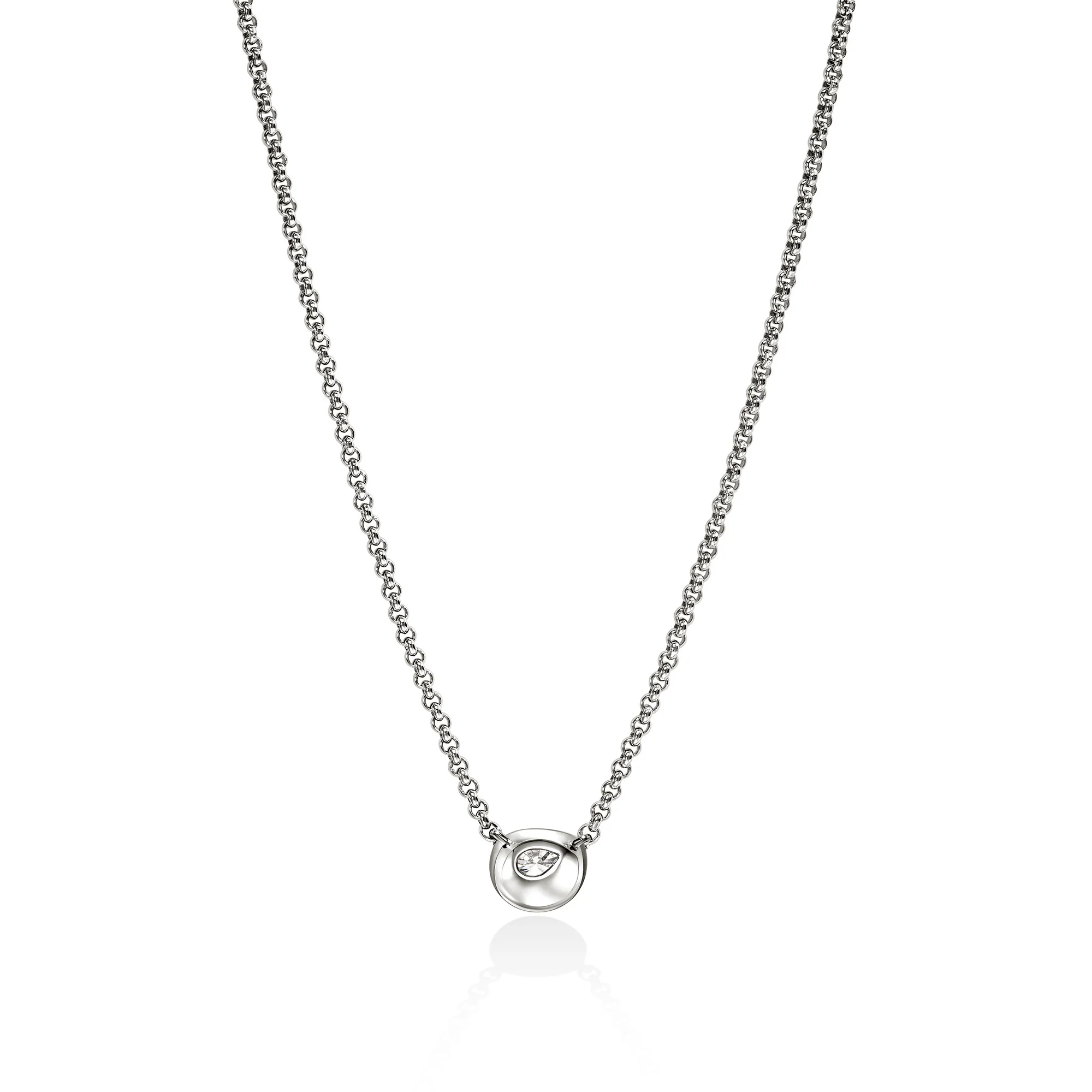 JH Lovestruck™ Necklace, Sterling Silver, Diamond, .75TCW|NBP43000LGD - Image 3