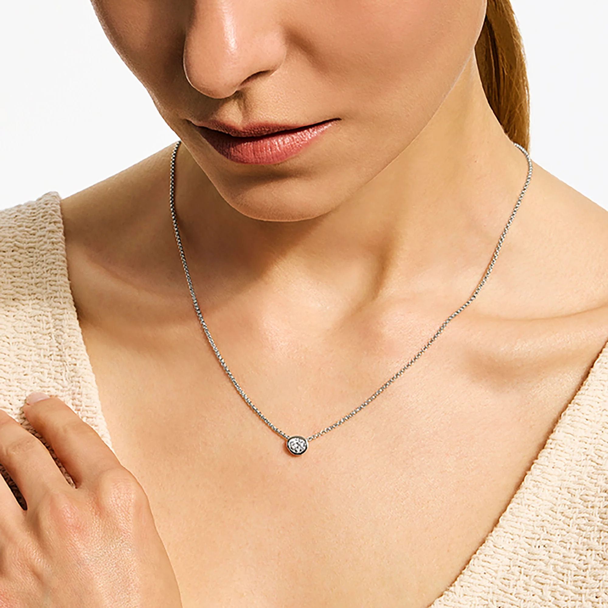 JH Lovestruck™ Necklace, Sterling Silver, Diamond, .75TCW|NBP43000LGD - Image 4