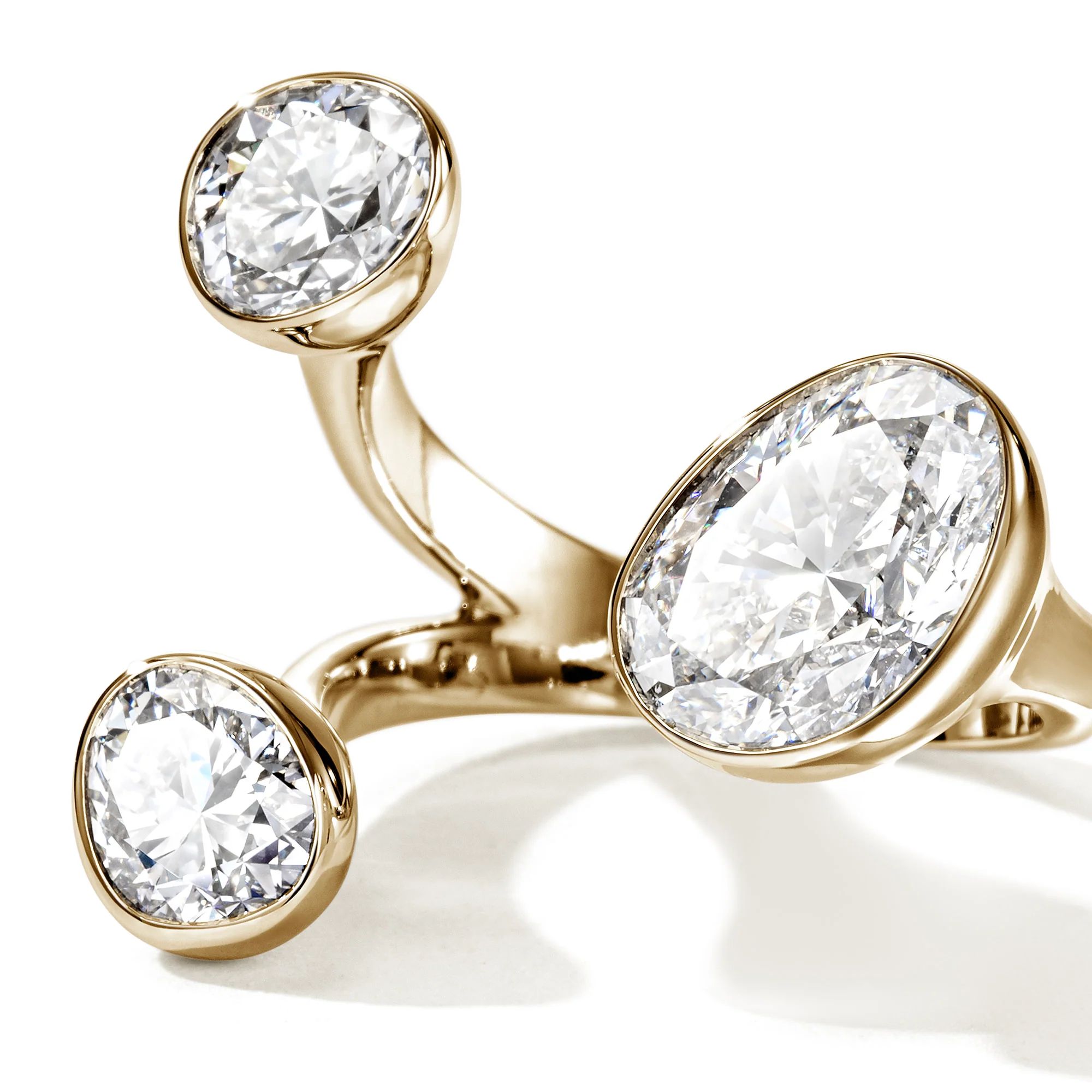 JH Lovestruck™ Open Ring, Gold, Diamonds, 4.0TCW|RGGX43029LGD - Image 2