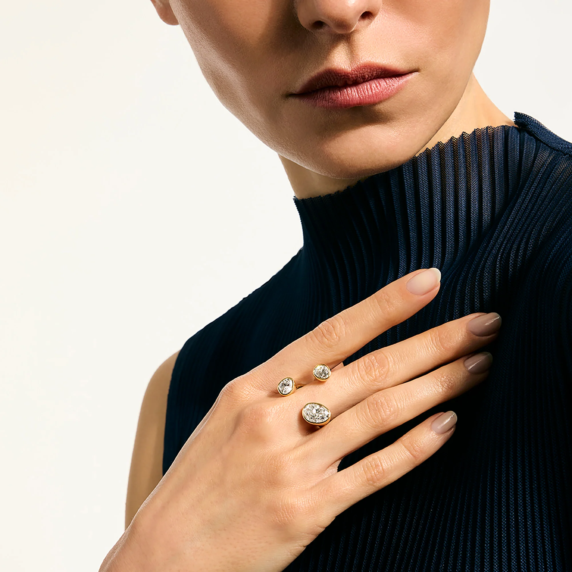 JH Lovestruck™ Open Ring, Gold, Diamonds, 4.0TCW|RGGX43029LGD - Image 5