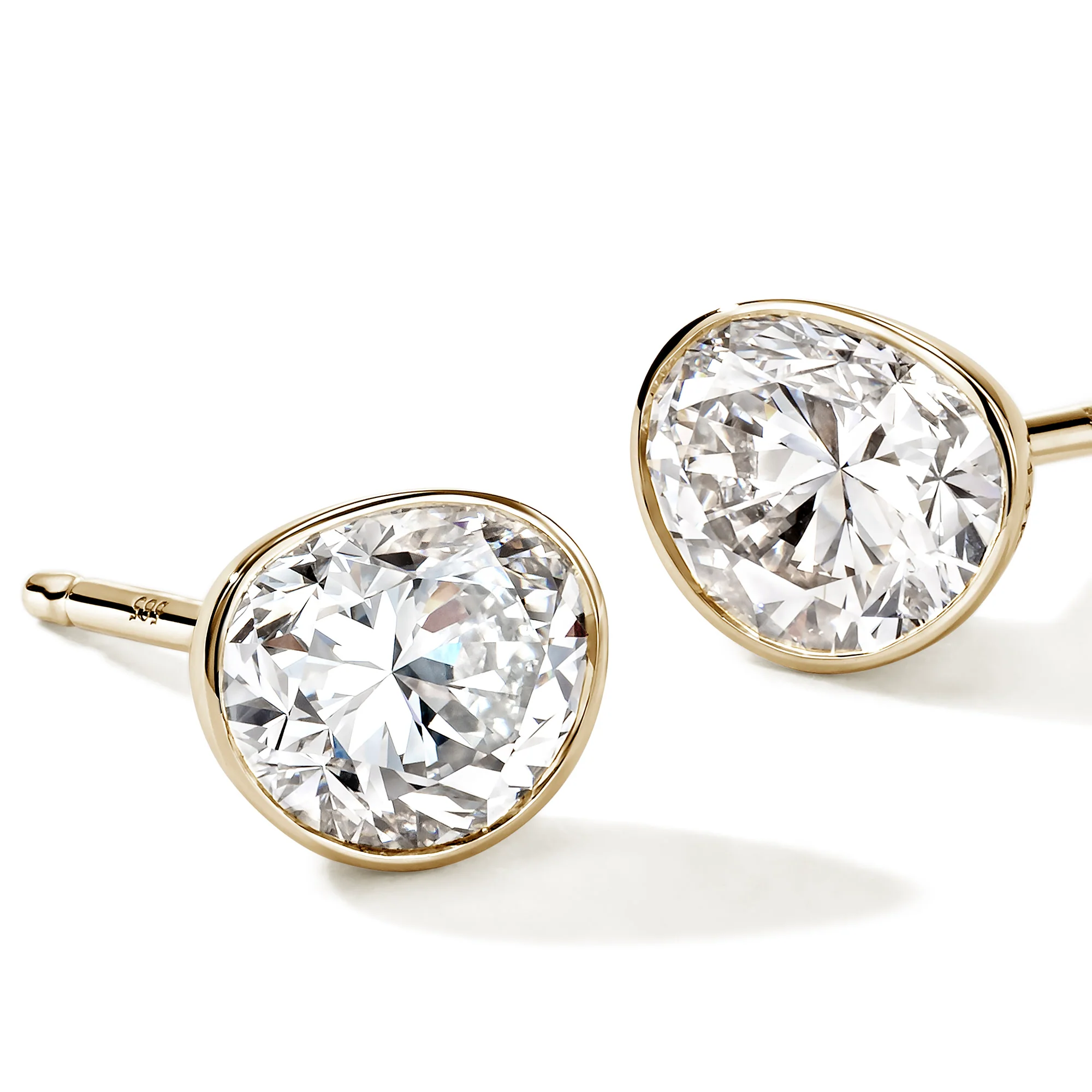 JH Lovestruck™ Stud Earrings, Gold, Diamonds, 1.5TCW|EGGX43008LGD - Image 2