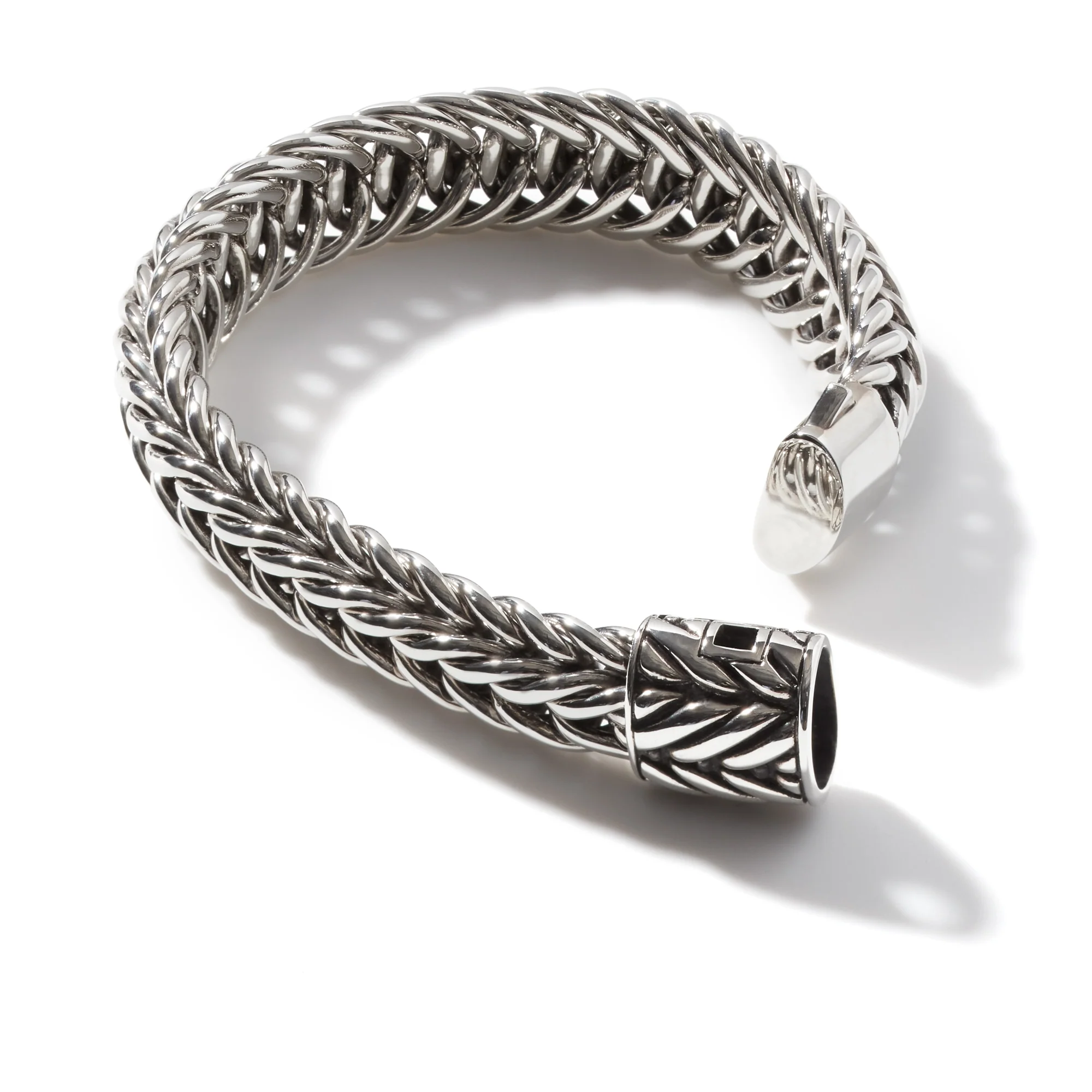 Icon Chevron Bracelet, Sterling Silver, 15MM|BU90644 - Image 3