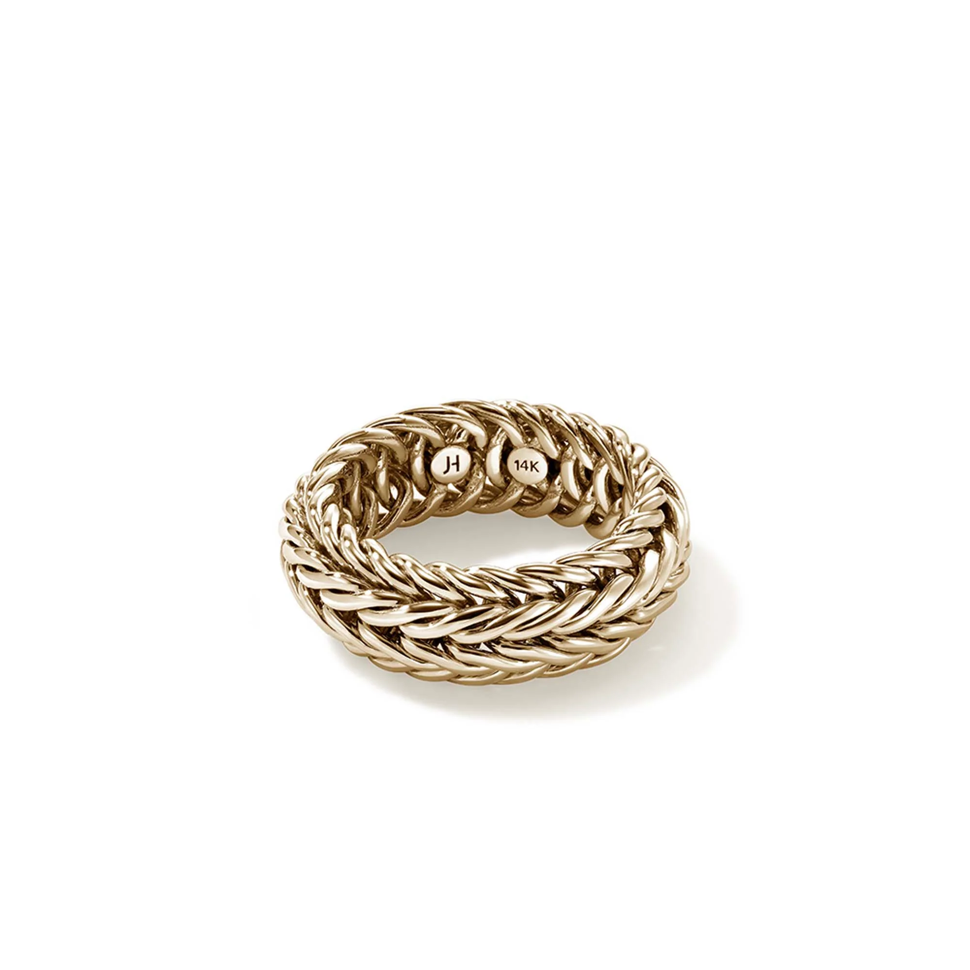 Icon Chevron Band Ring, Gold, 9MM|RUGG900358 - Image 4