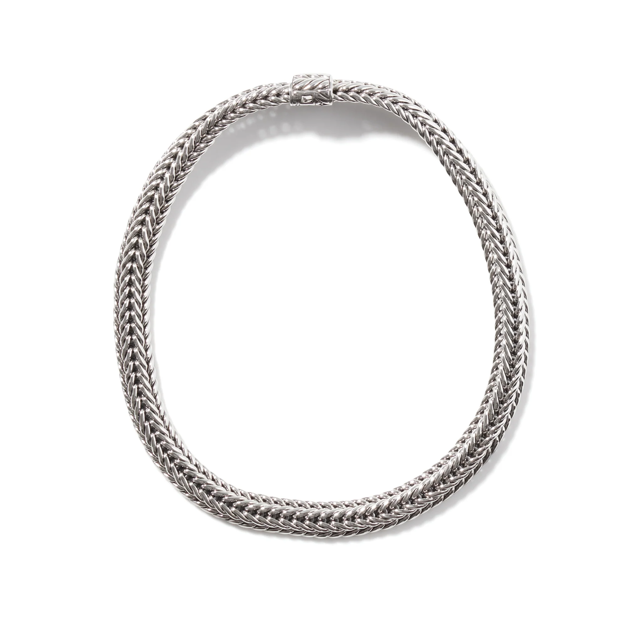 Icon Chevron Necklace, Sterling Silver, 12MM|NU900357 - Image 4