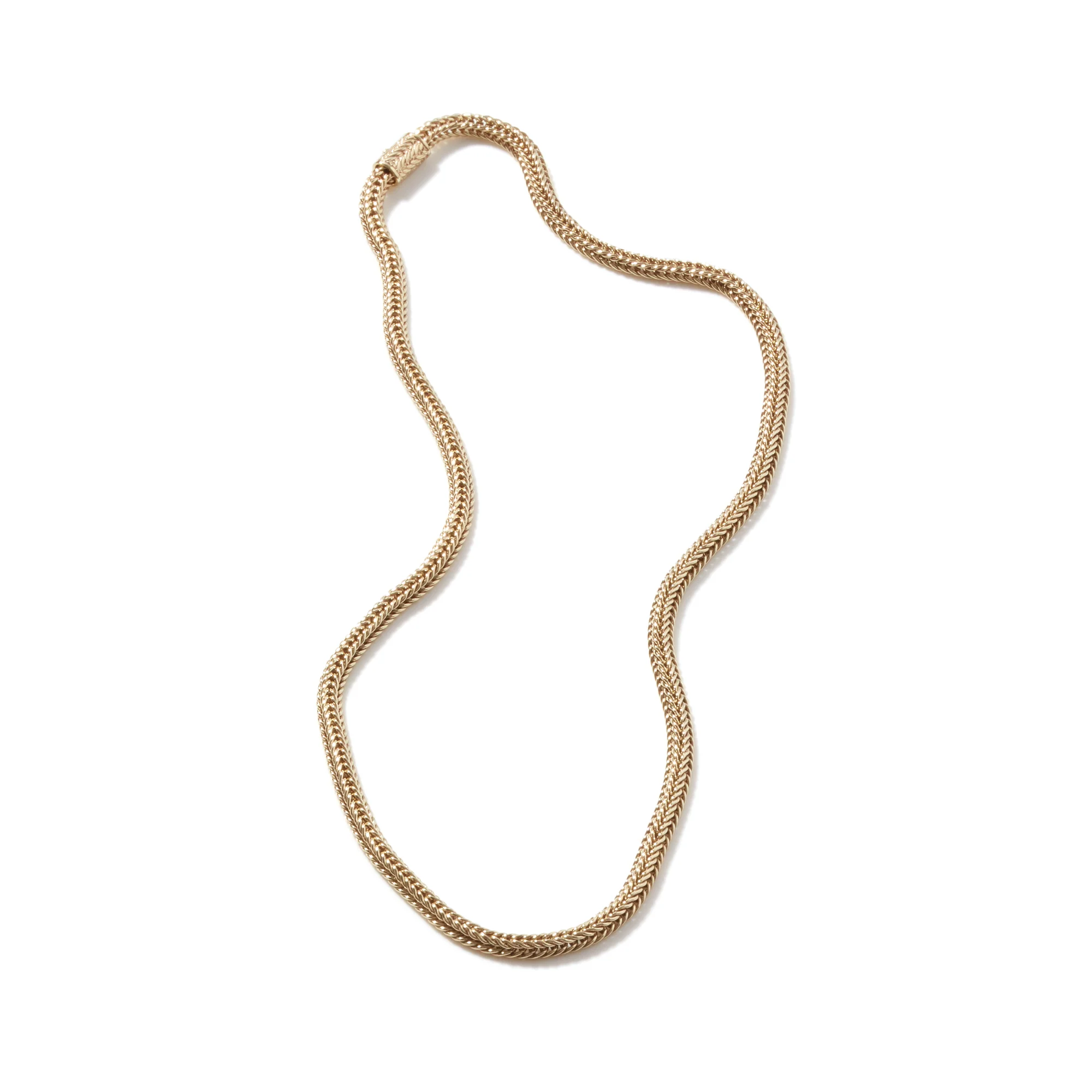 Icon Chevron Necklace, Gold, 4.5MM|NUGG900359 - Image 3