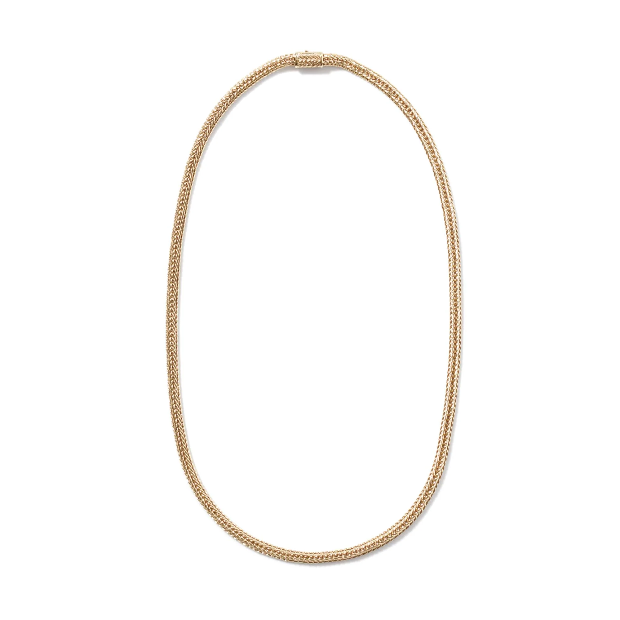 Icon Chevron Necklace, Gold, 4.5MM|NUGG900359 - Image 5
