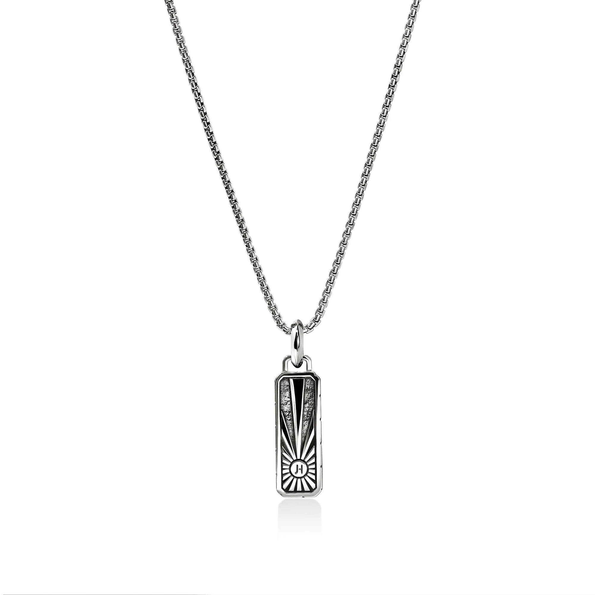 Lapis Lazuli Talisman Necklace, Sterling Silver|NMS988001LPZ - Image 3