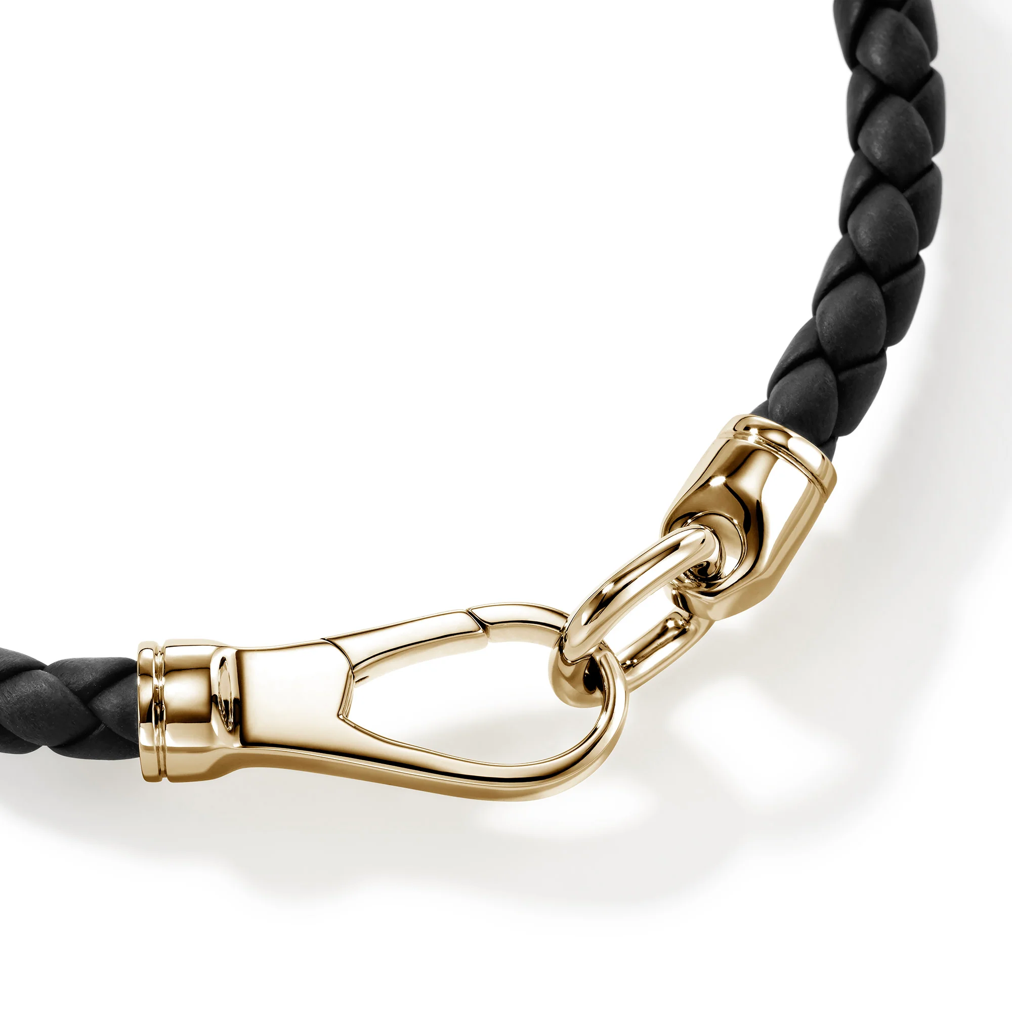 Leather Bracelet, Gold, 5MM|BUGG901250BL - Image 2