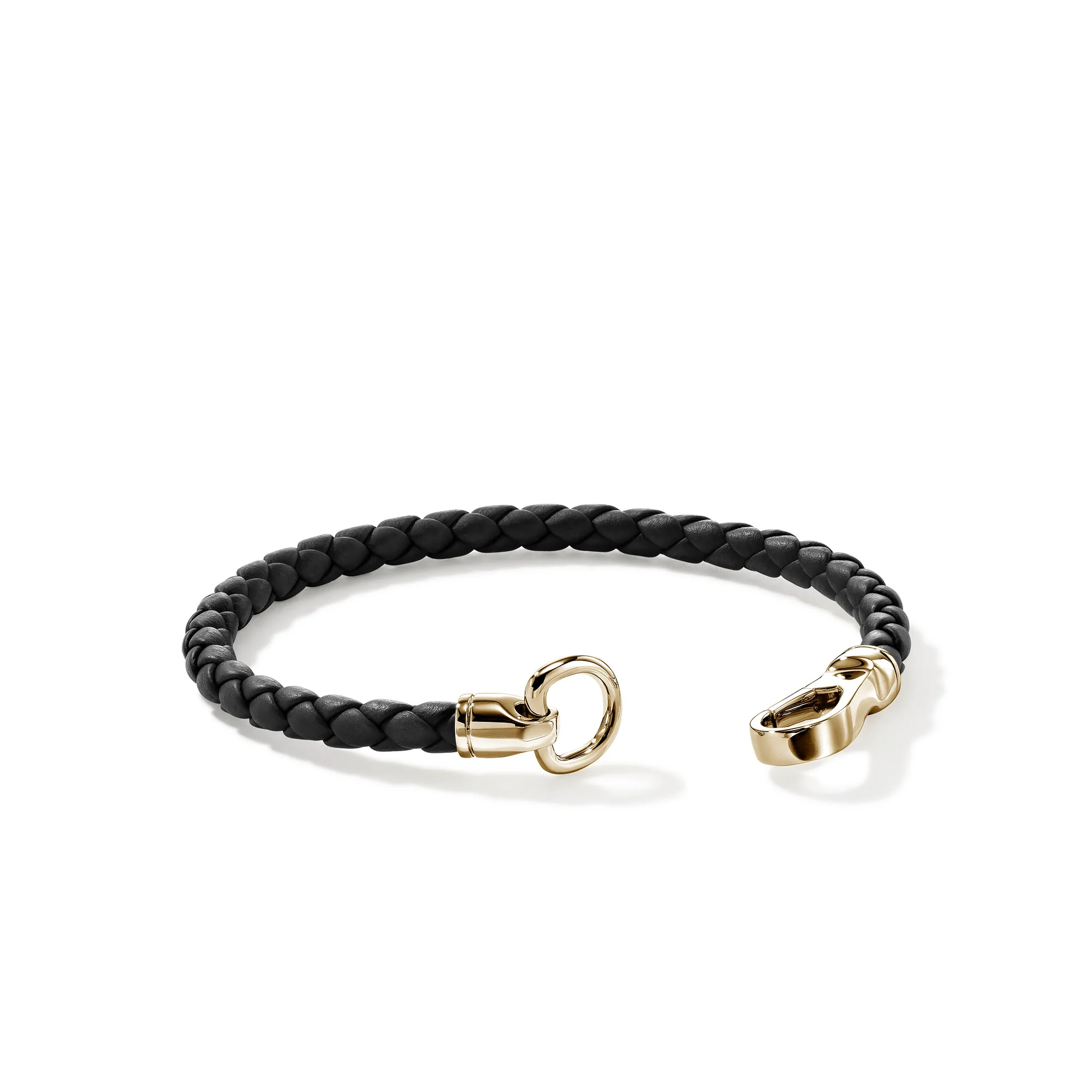 Leather Bracelet, Gold, 5MM|BUGG901250BL - Image 3
