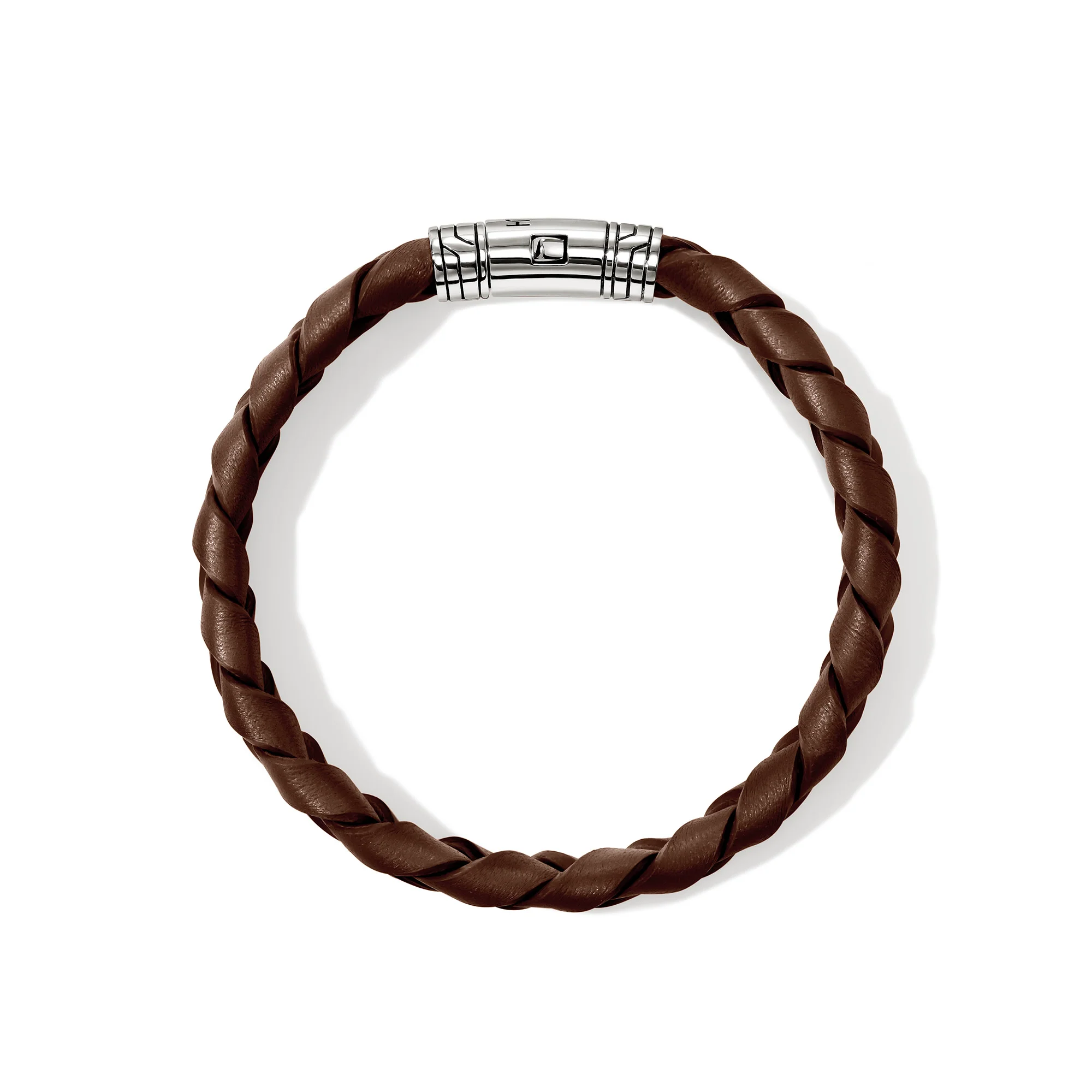 Leather Bracelet, Sterling Silver|BU986577BR - Image 4