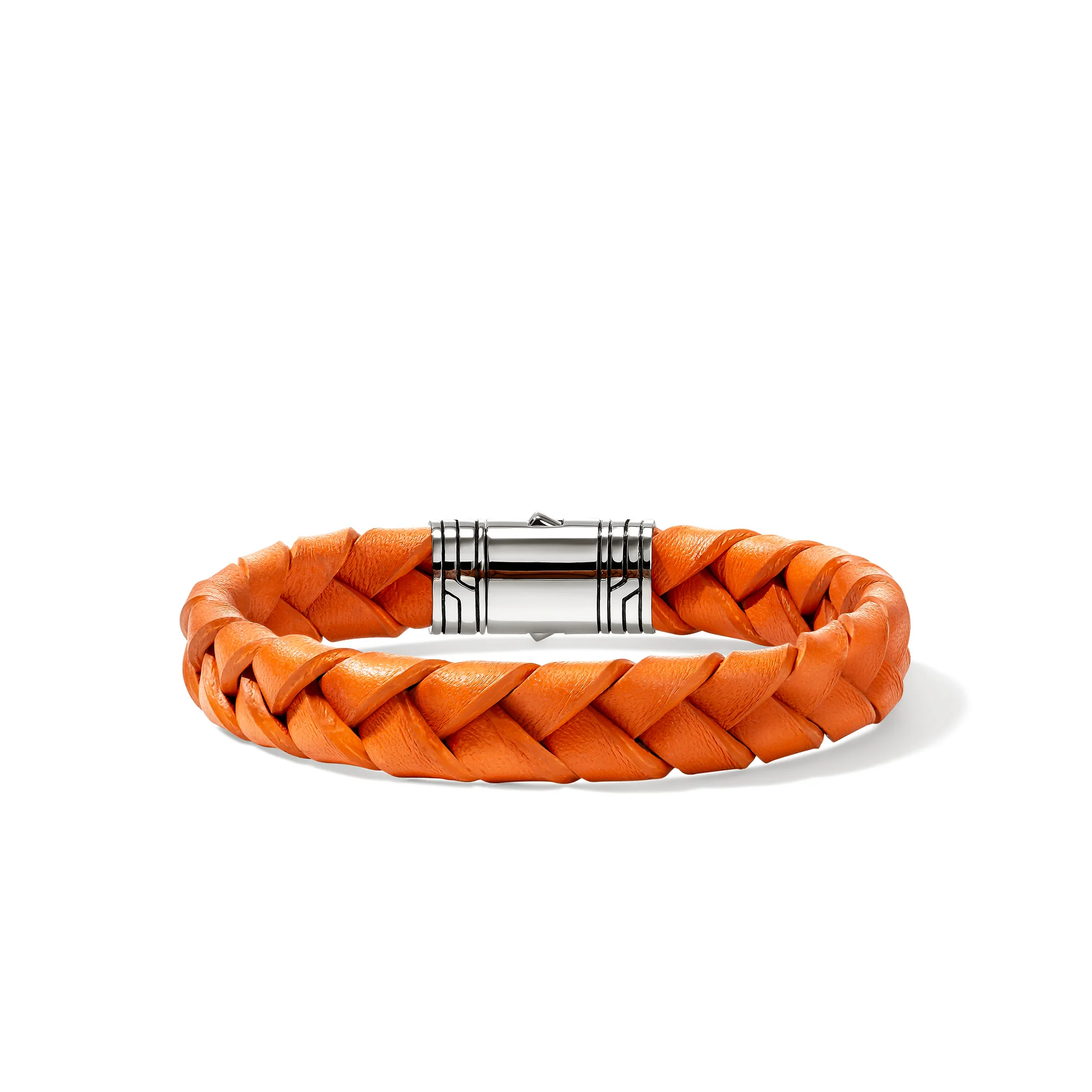 Leather Bracelet, Sterling Silver|BU986577OR - Image 3