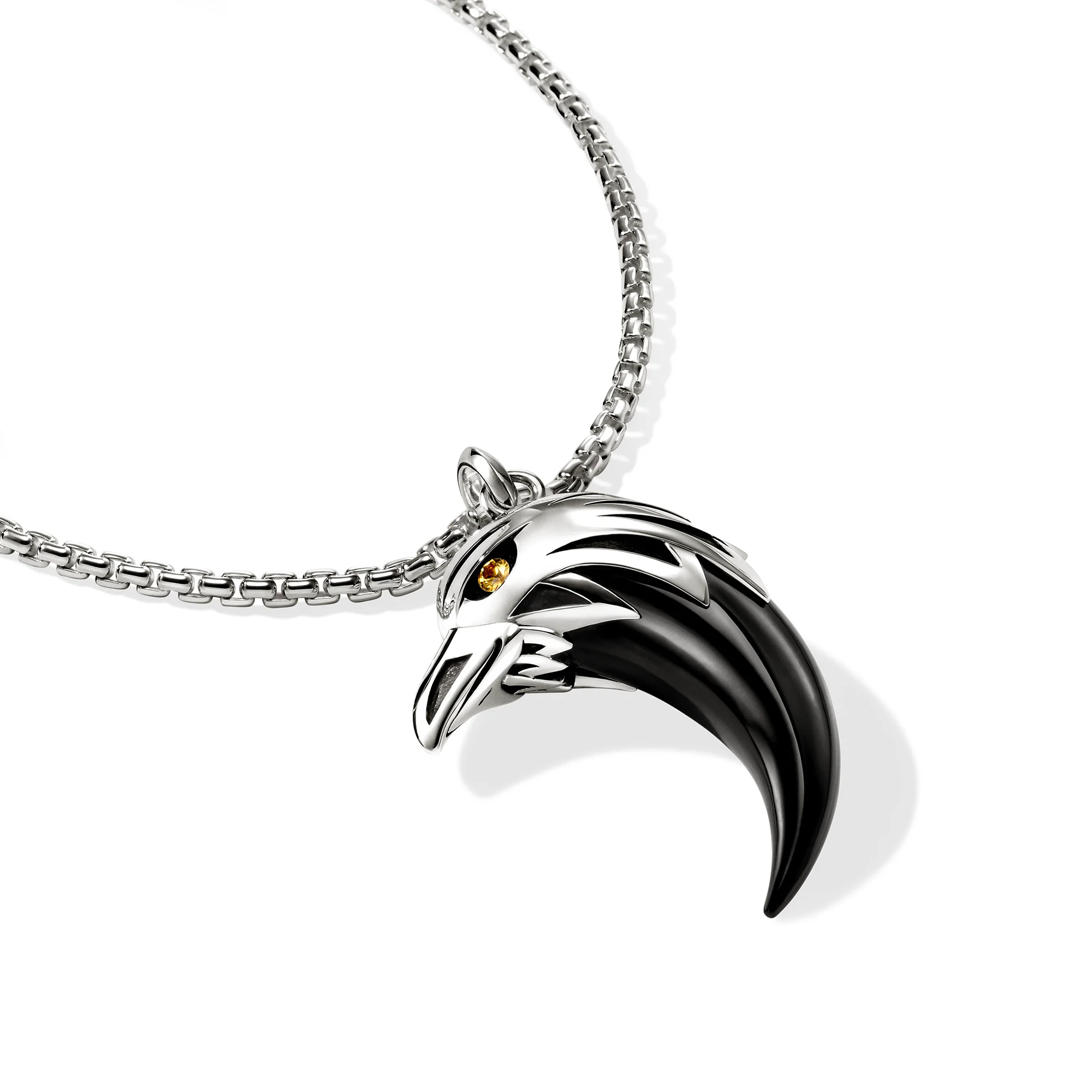 Legends Eagle Pendant, Sterling Silver|HMS603911BONYS - Image 2