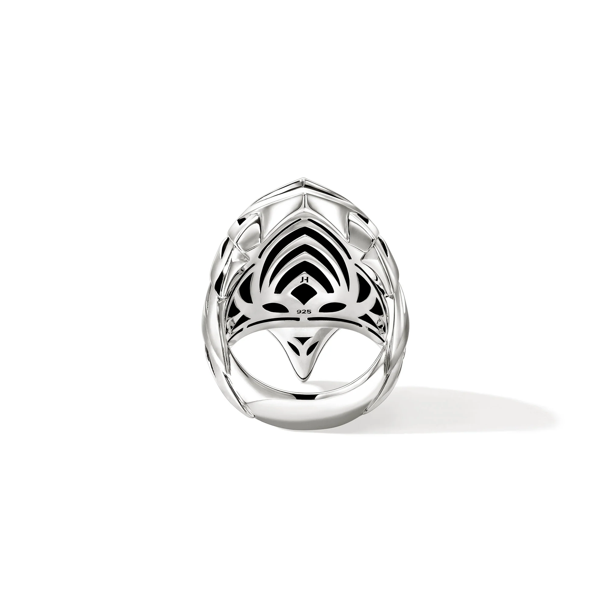 Legends Eagle Ring, Sterling Silver, Yellow Sapphire|RMS603831YS - Image 4