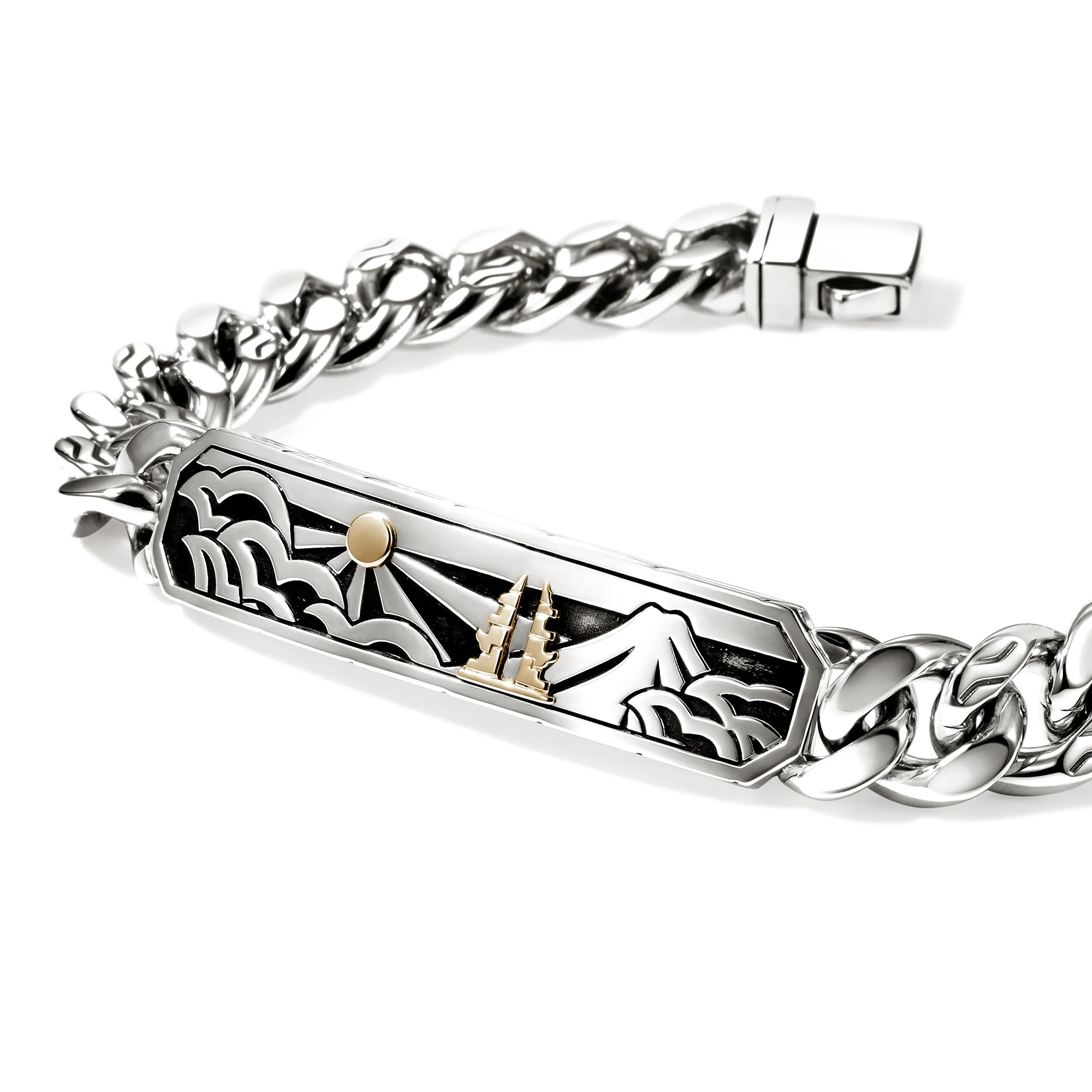 Legends ID Bracelet, Gold, Sterling Silver, 11MM|BUZZ98986 - Image 2