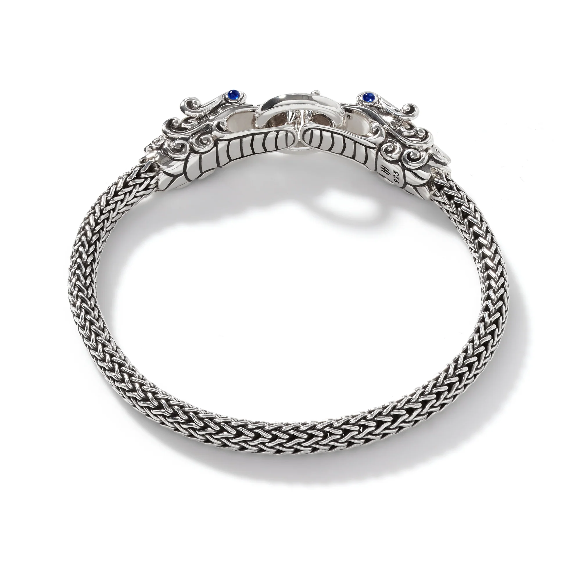 Naga Bracelet, Sterling Silver, Pavé, 5MM|BBS601884BLSBN - Image 6