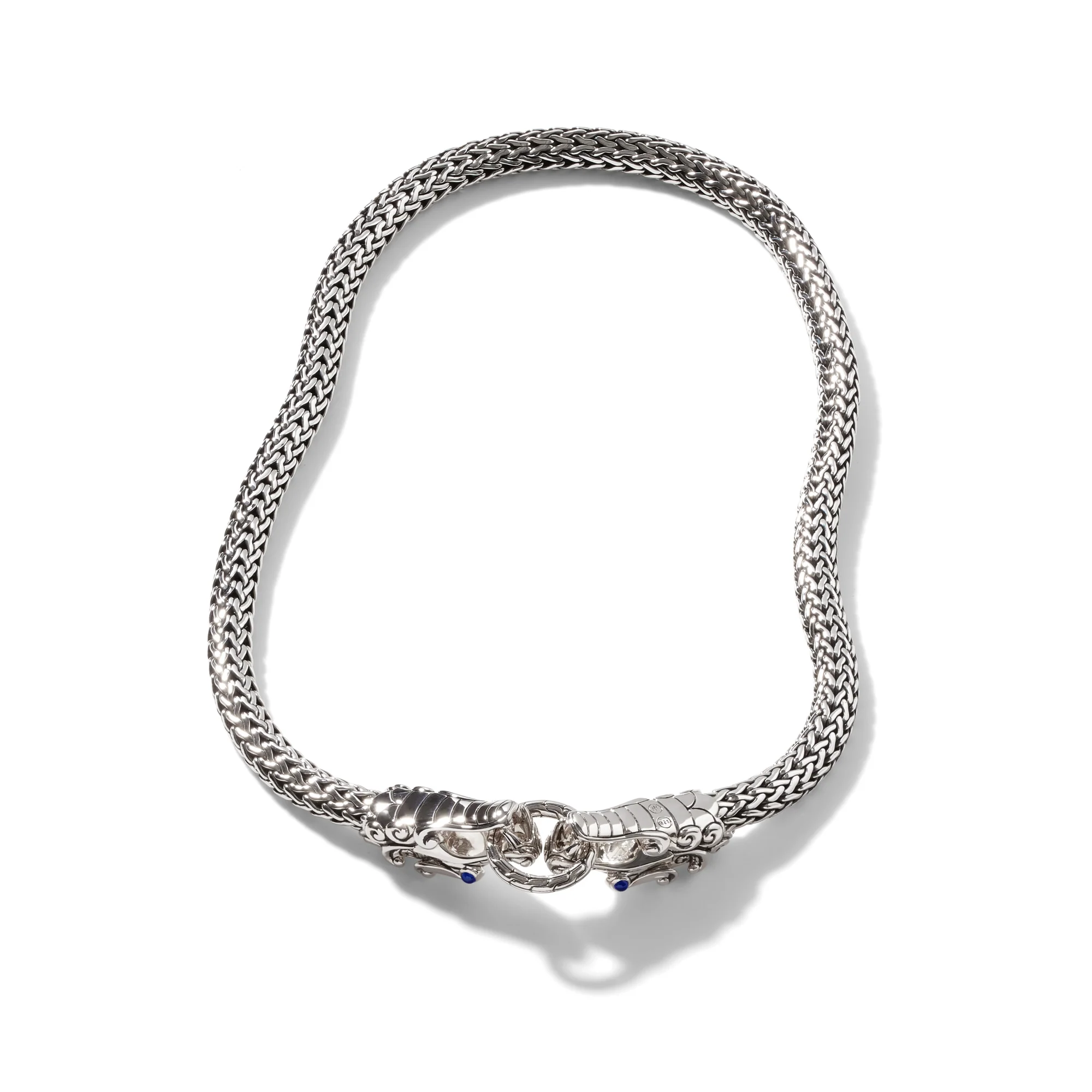 Naga Necklace, Sterling Silver, 7.5MM|NBS60213BSP - Image 4