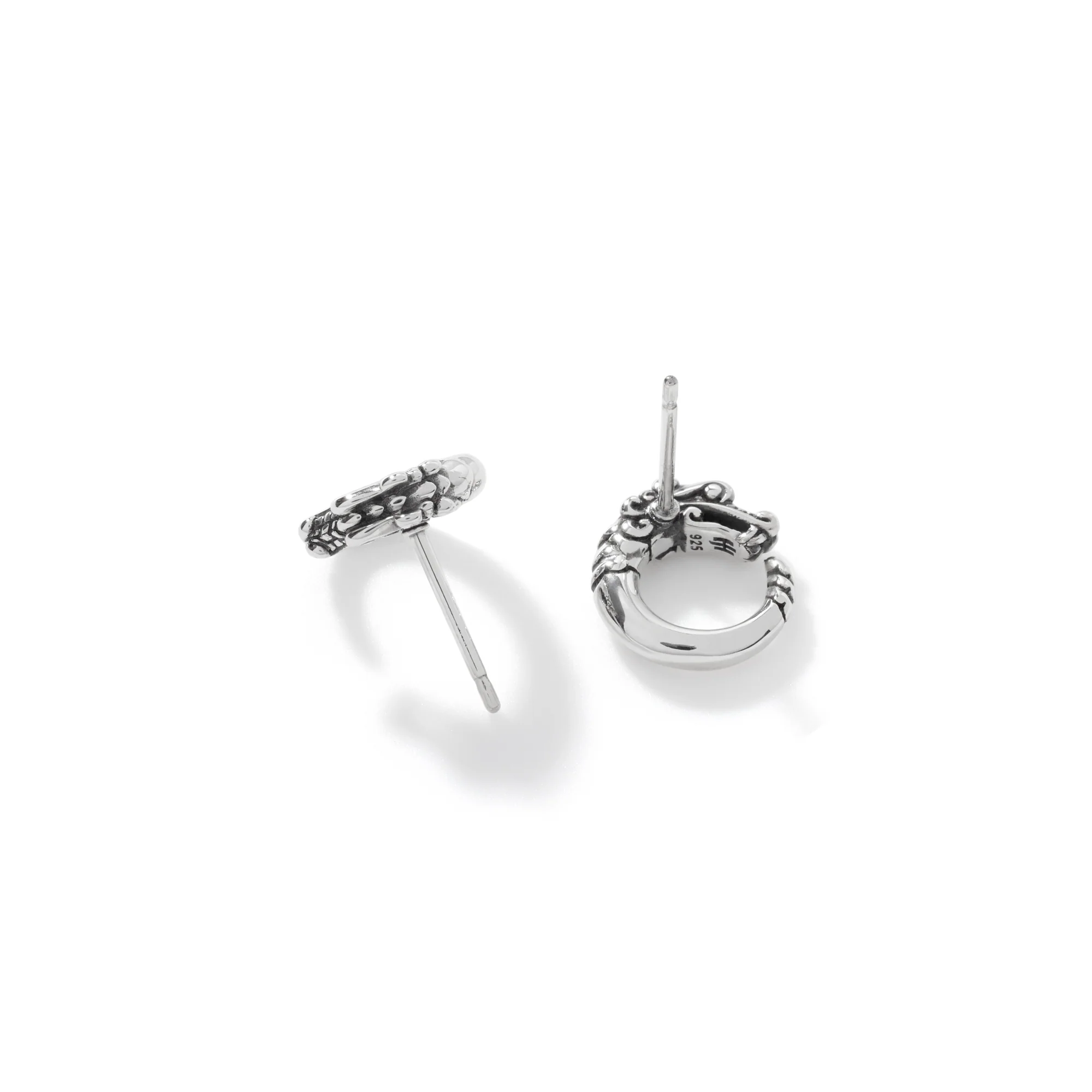 Naga Stud Earrings, Sterling Silver|EB60176 - Image 4