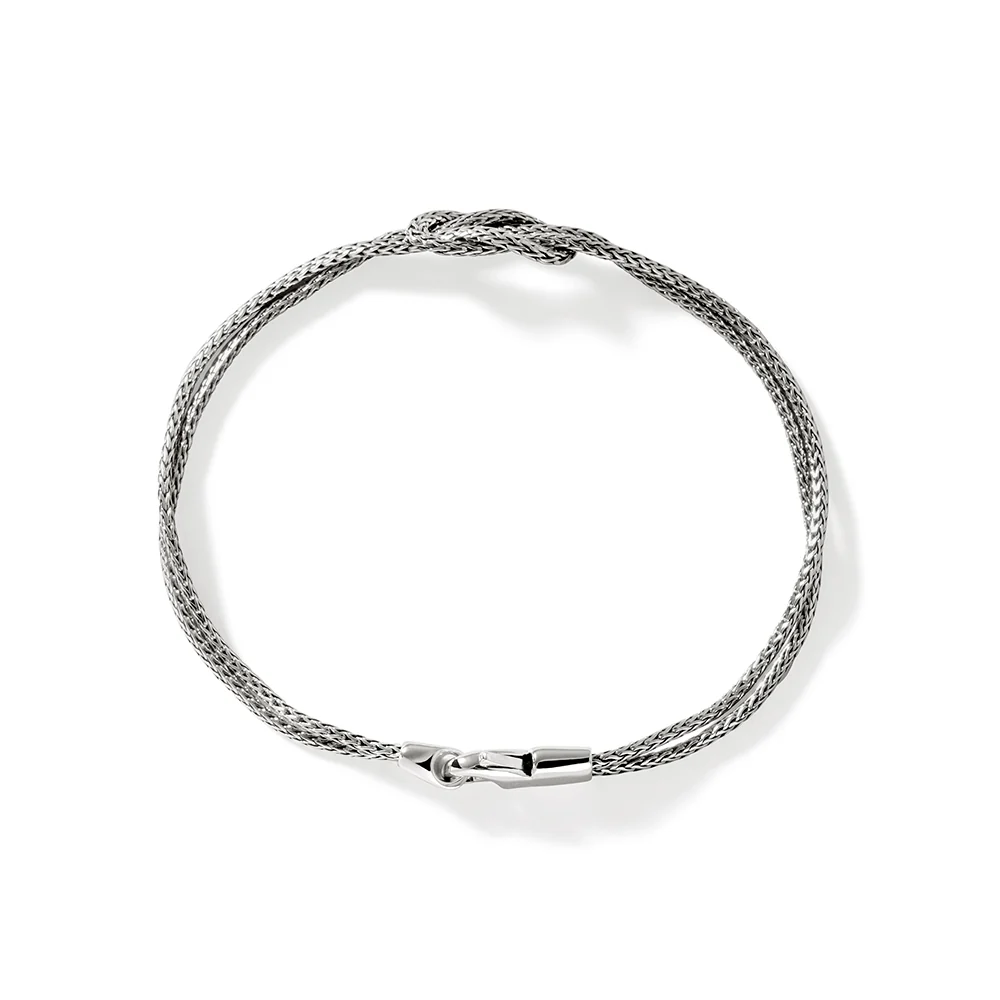 Love Knot Bracelet, Sterling Silver, 3.6MM|BU900776 - Image 4