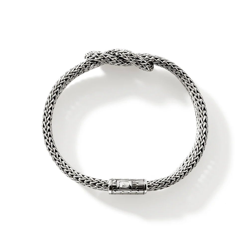 Love Knot Bracelet, Sterling Silver, 10MM|BU900980 - Image 4