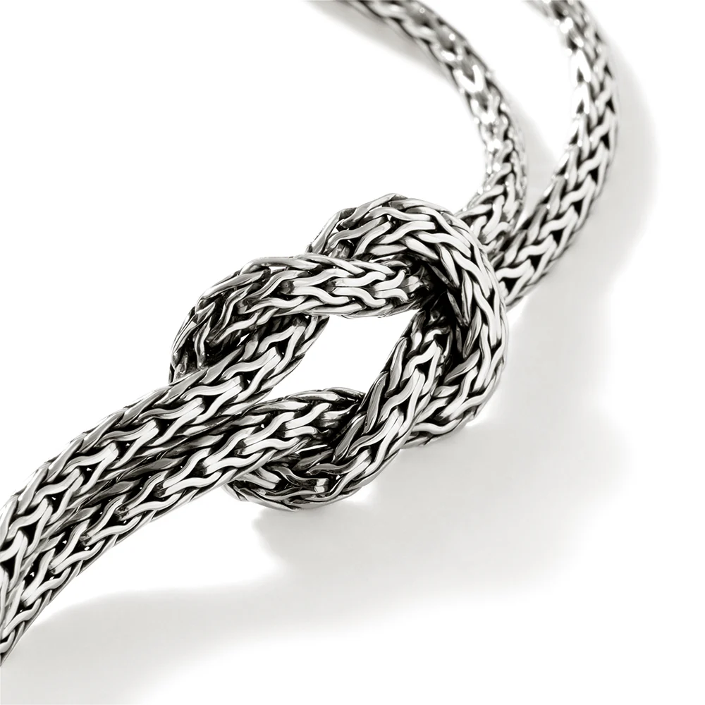 Love Knot Bracelet, Sterling Silver, 7MM|BU900989 - Image 2
